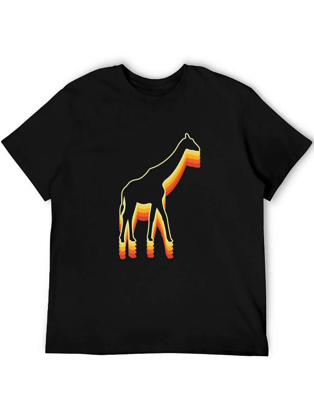 Retro Giraffe Graphic Tee
