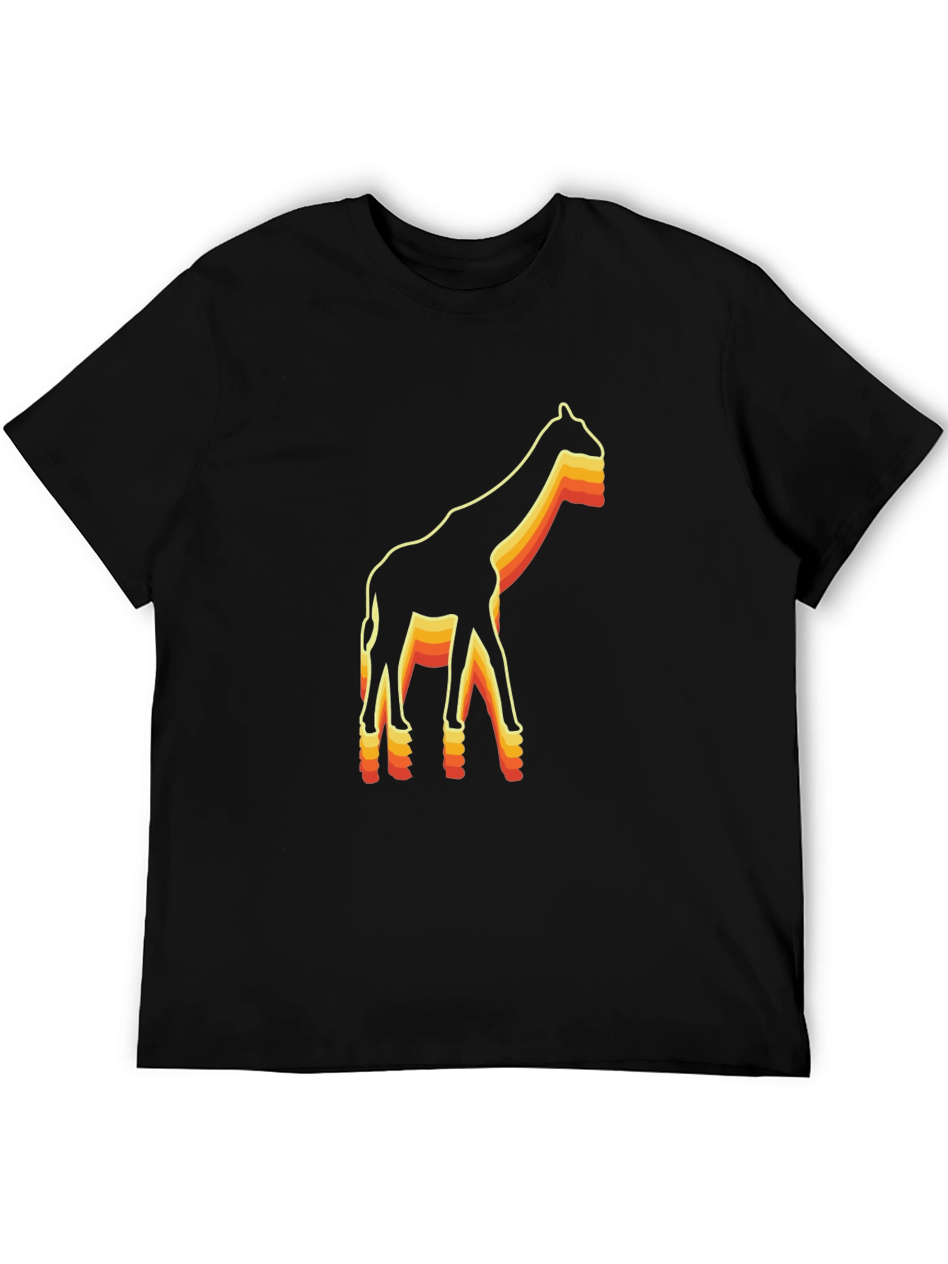 Retro Giraffe Graphic Tee