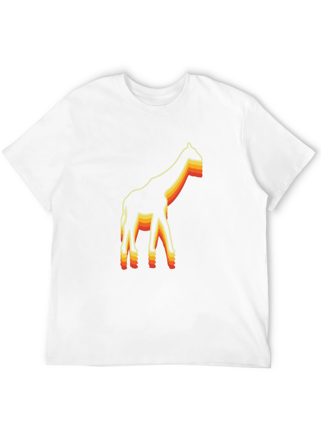 Retro Giraffe Graphic Tee
