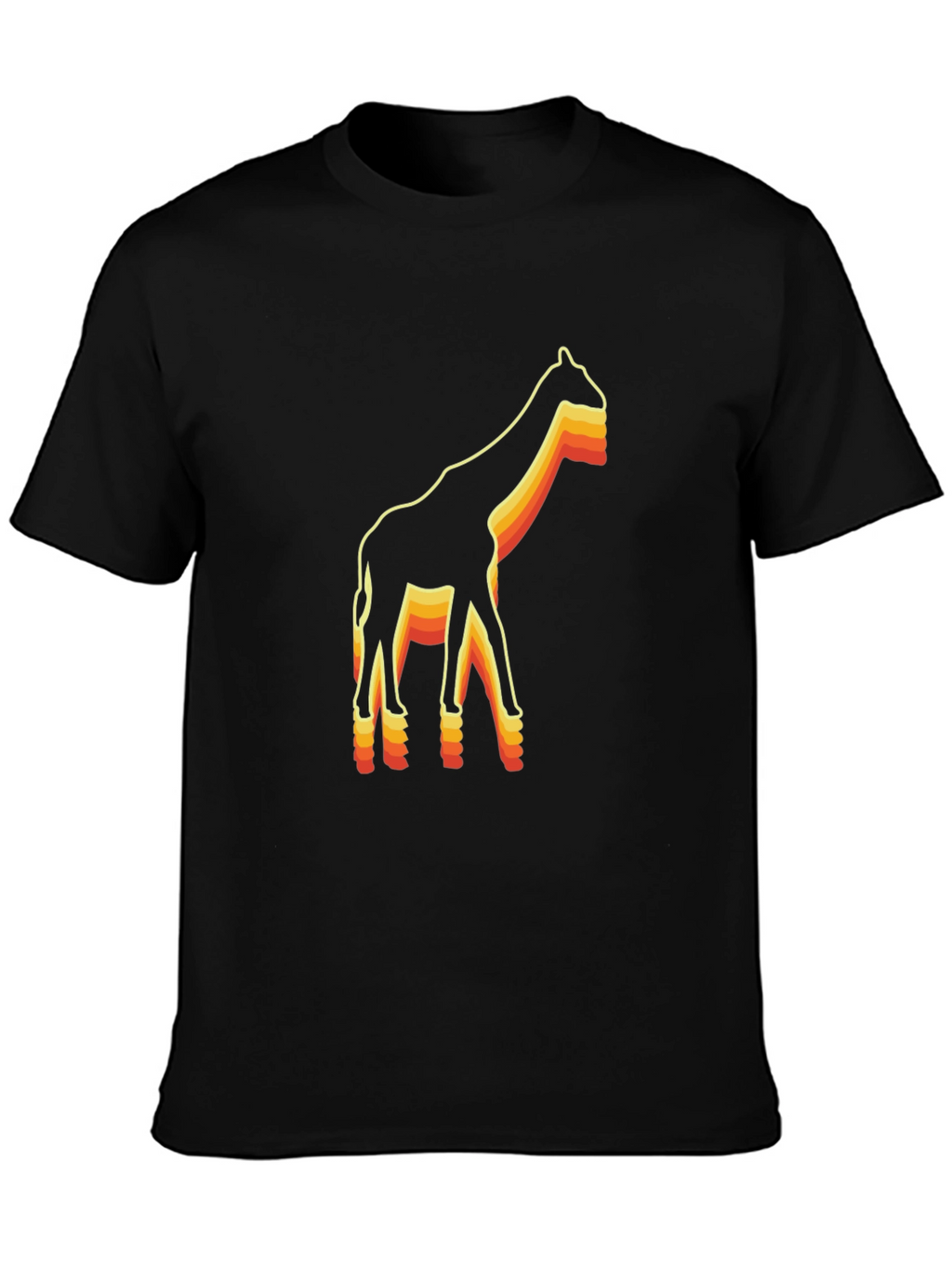 Retro Giraffe Graphic Tee