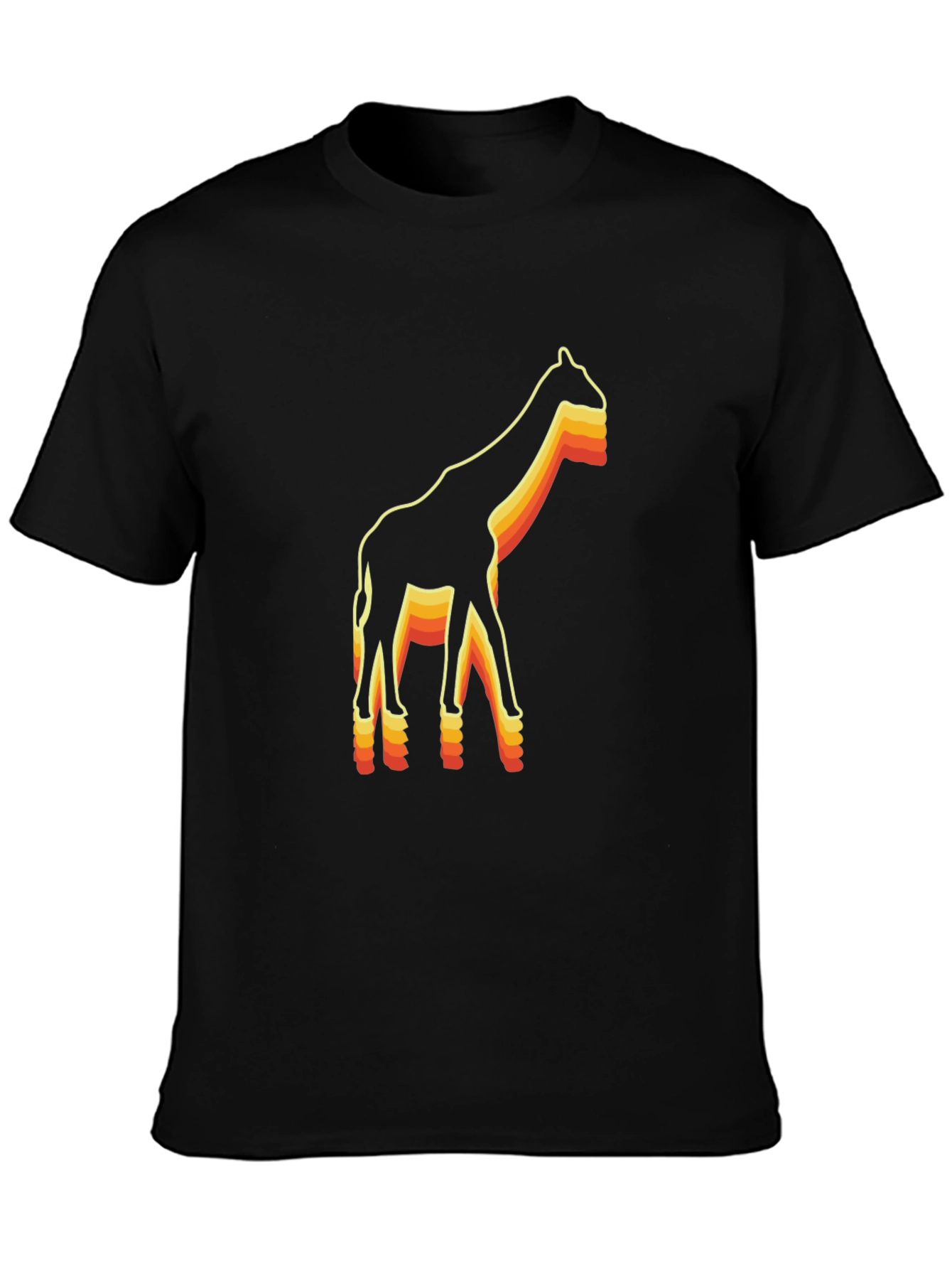 Retro Giraffe Graphic Tee