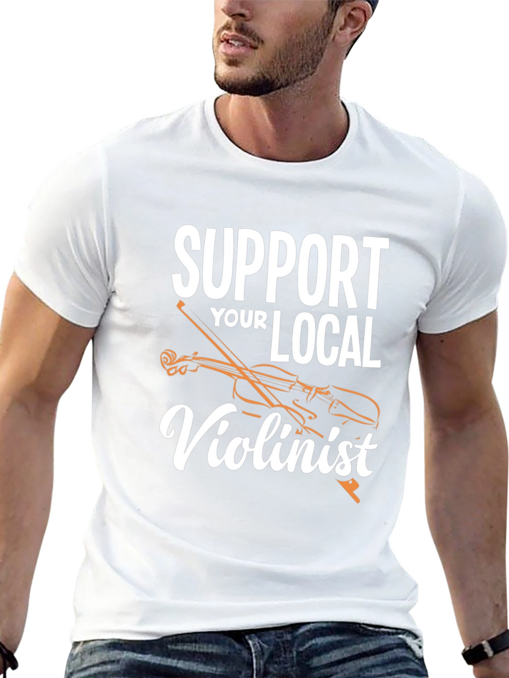 Support Your Local Violinist T-Shirt