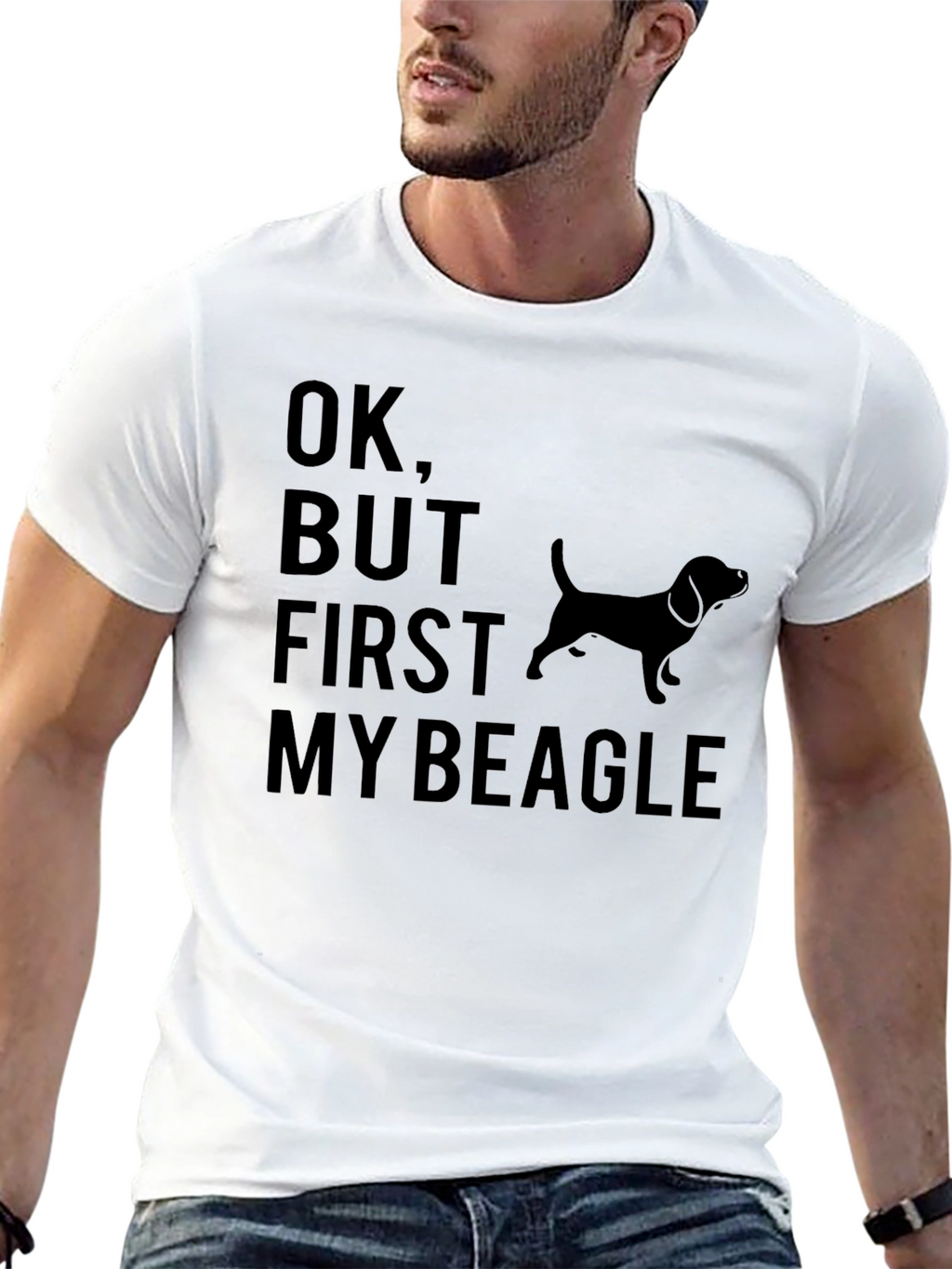 Ok But First My Beagle T-Shirt