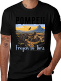 Pompeii Frozen In Time Graphic Tee