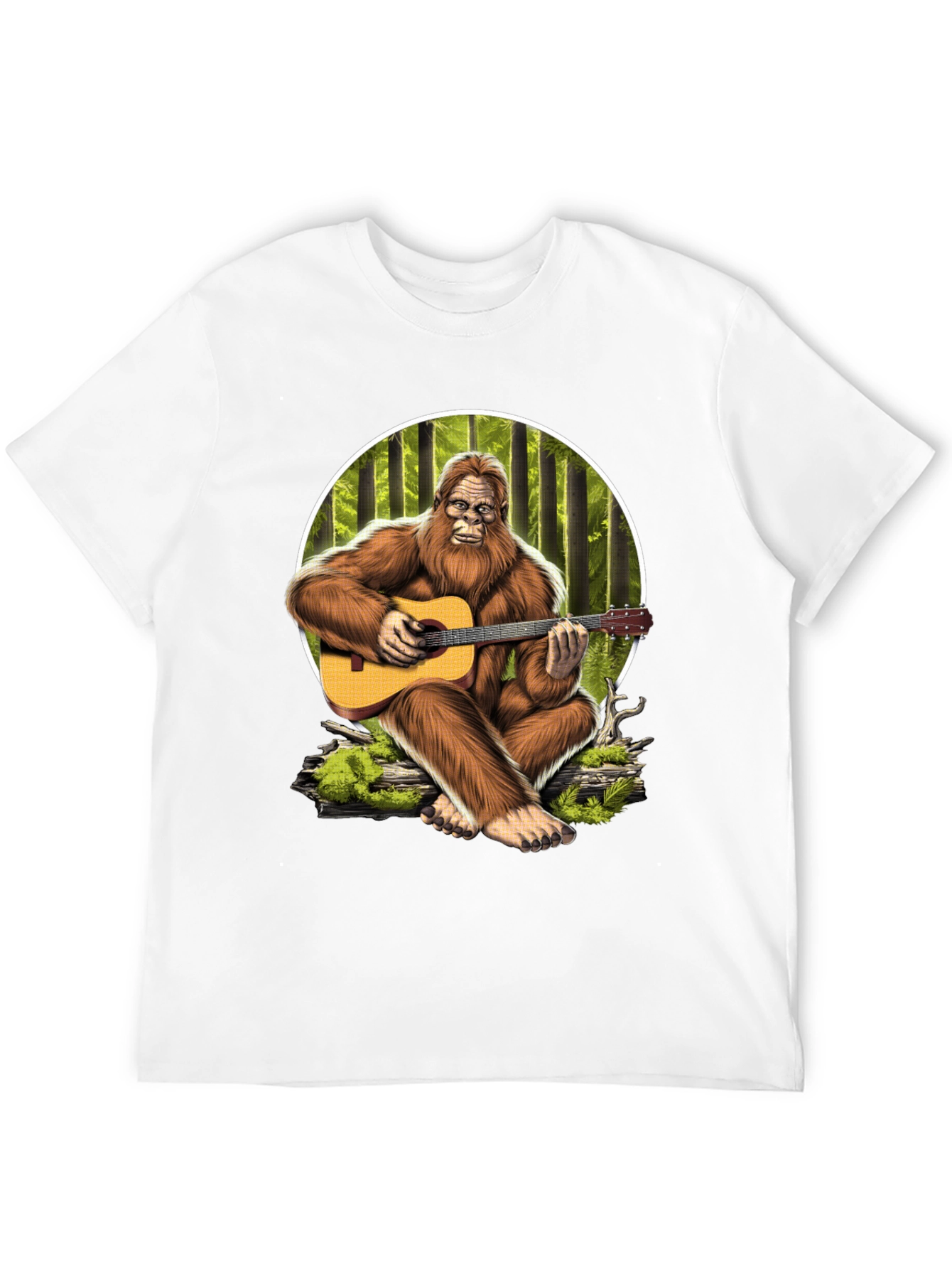 Bigfoot Guitar T-Shirt