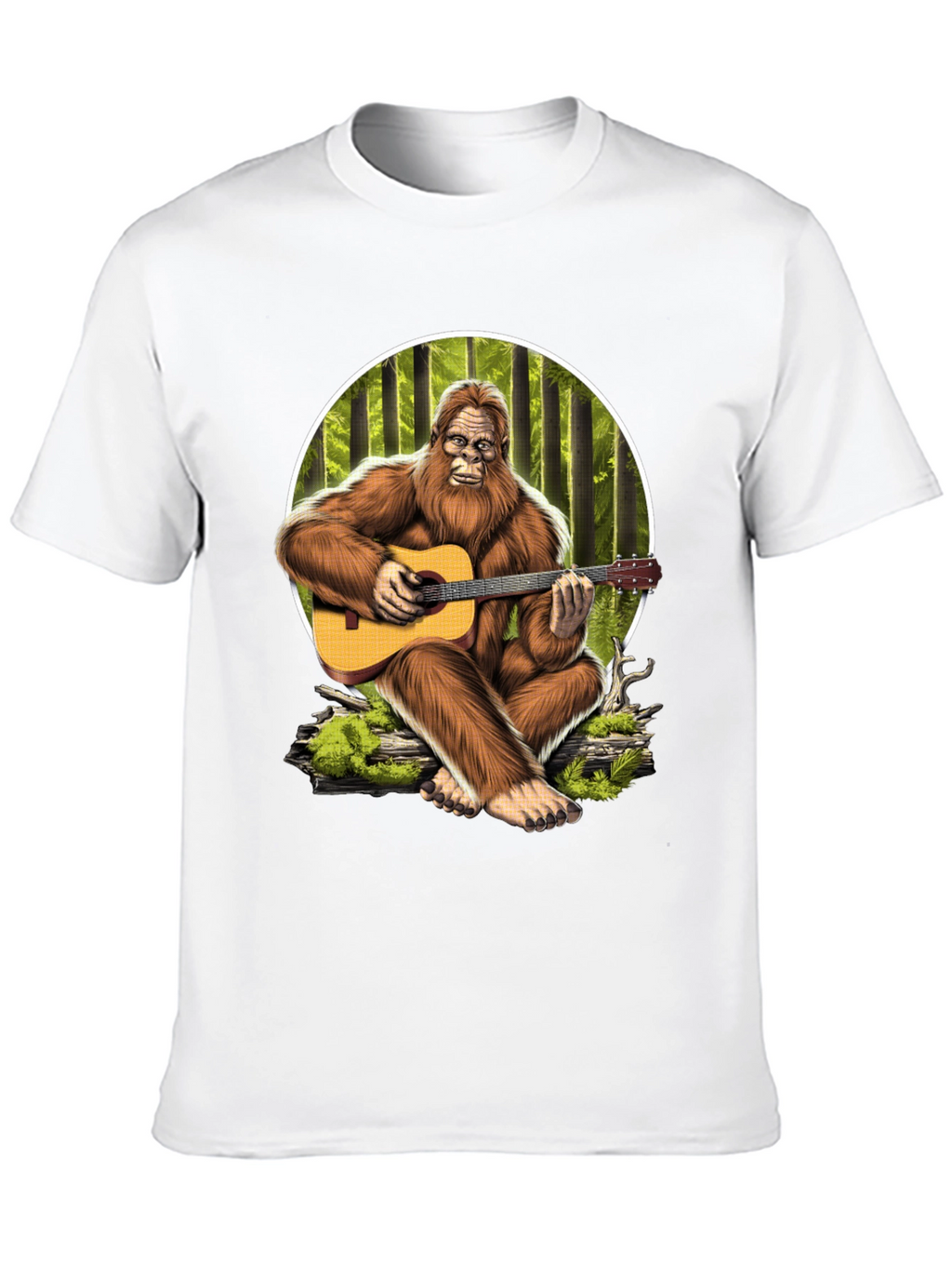 Bigfoot Guitar T-Shirt