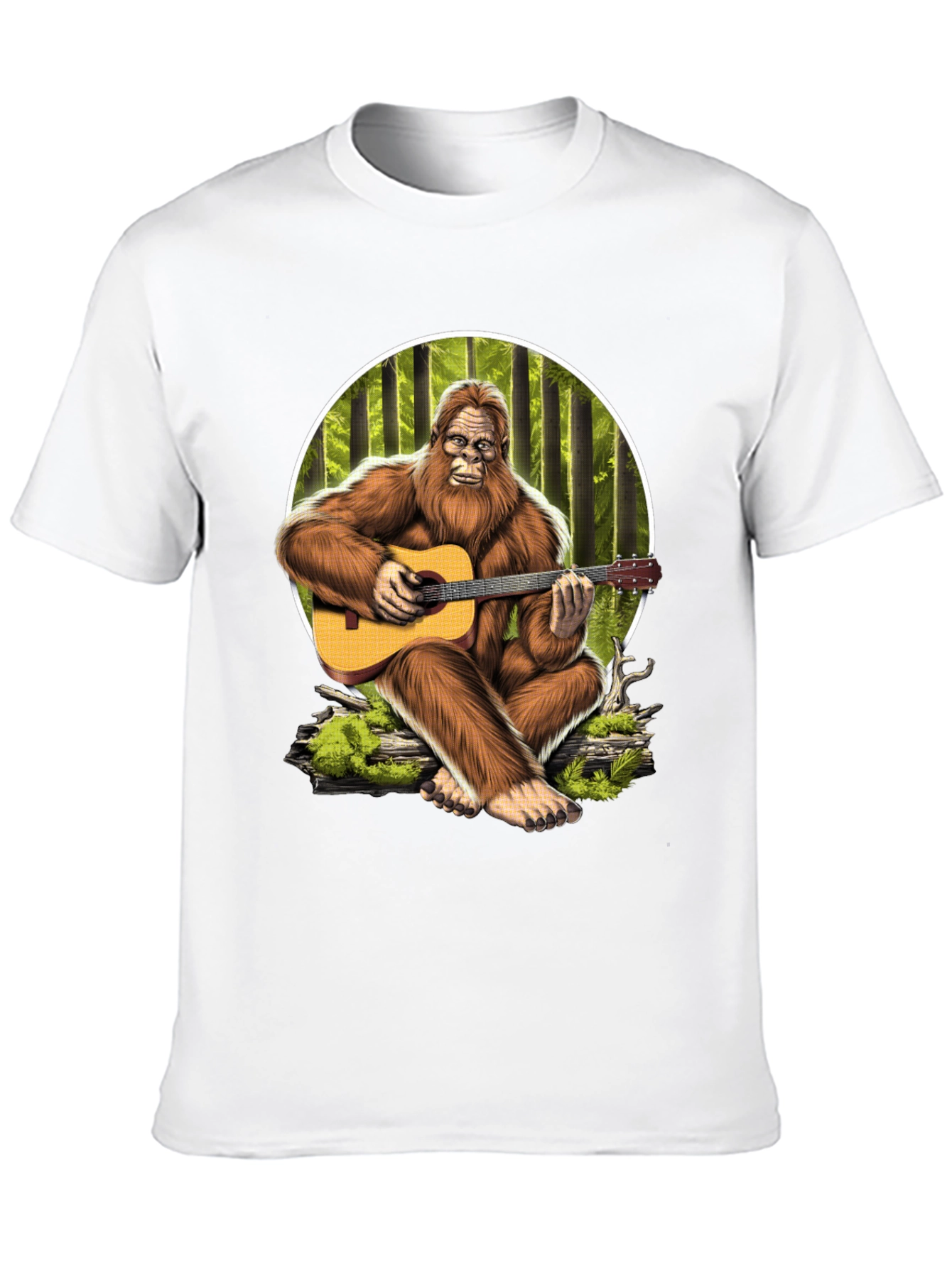 Bigfoot Guitar T-Shirt