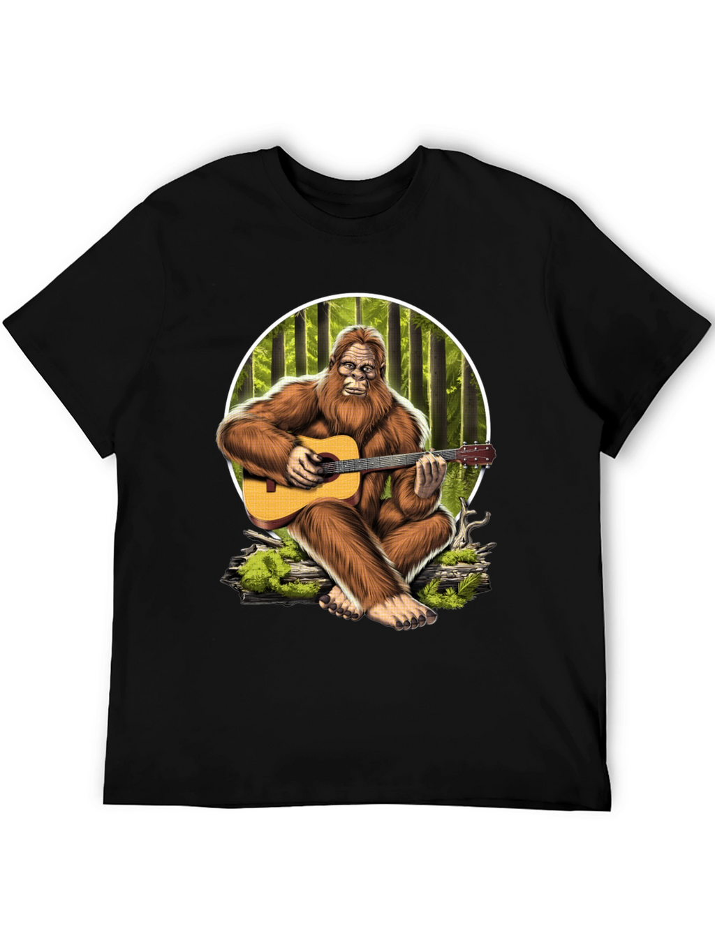 Bigfoot Guitar T-Shirt