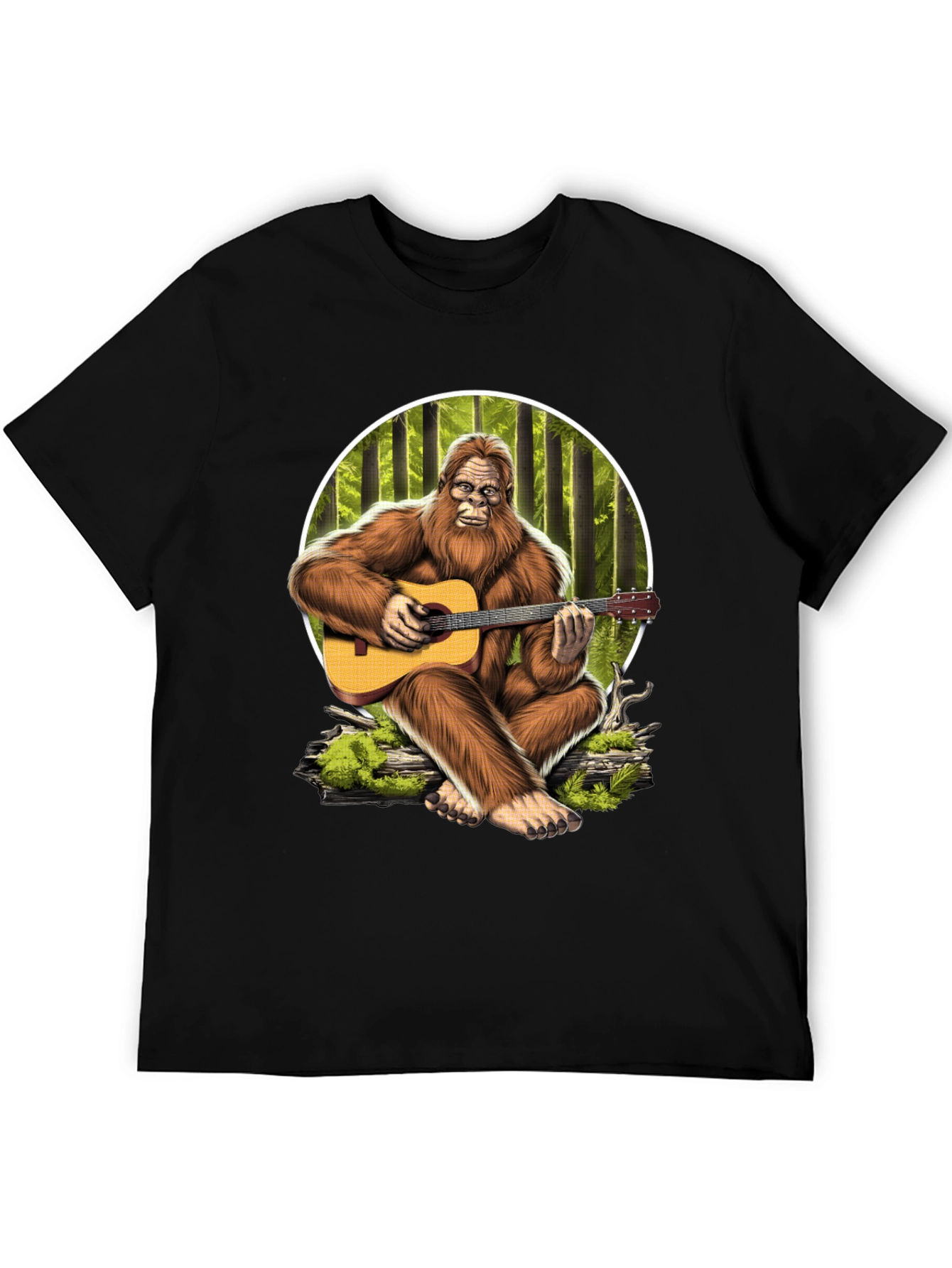 Bigfoot Guitar T-Shirt
