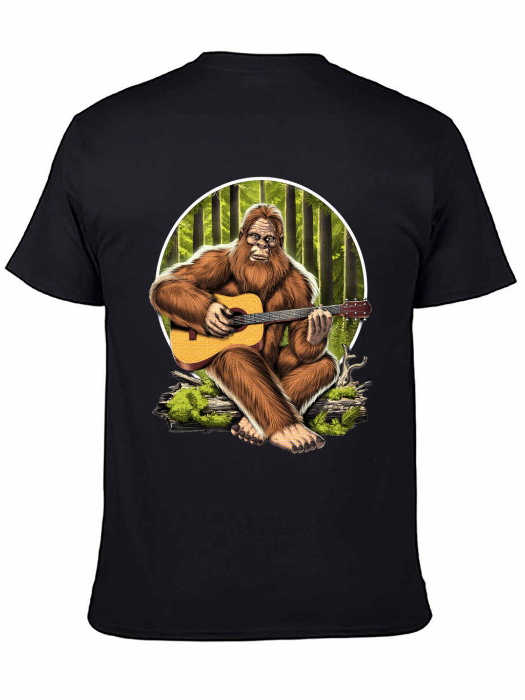 Bigfoot Guitar T-Shirt
