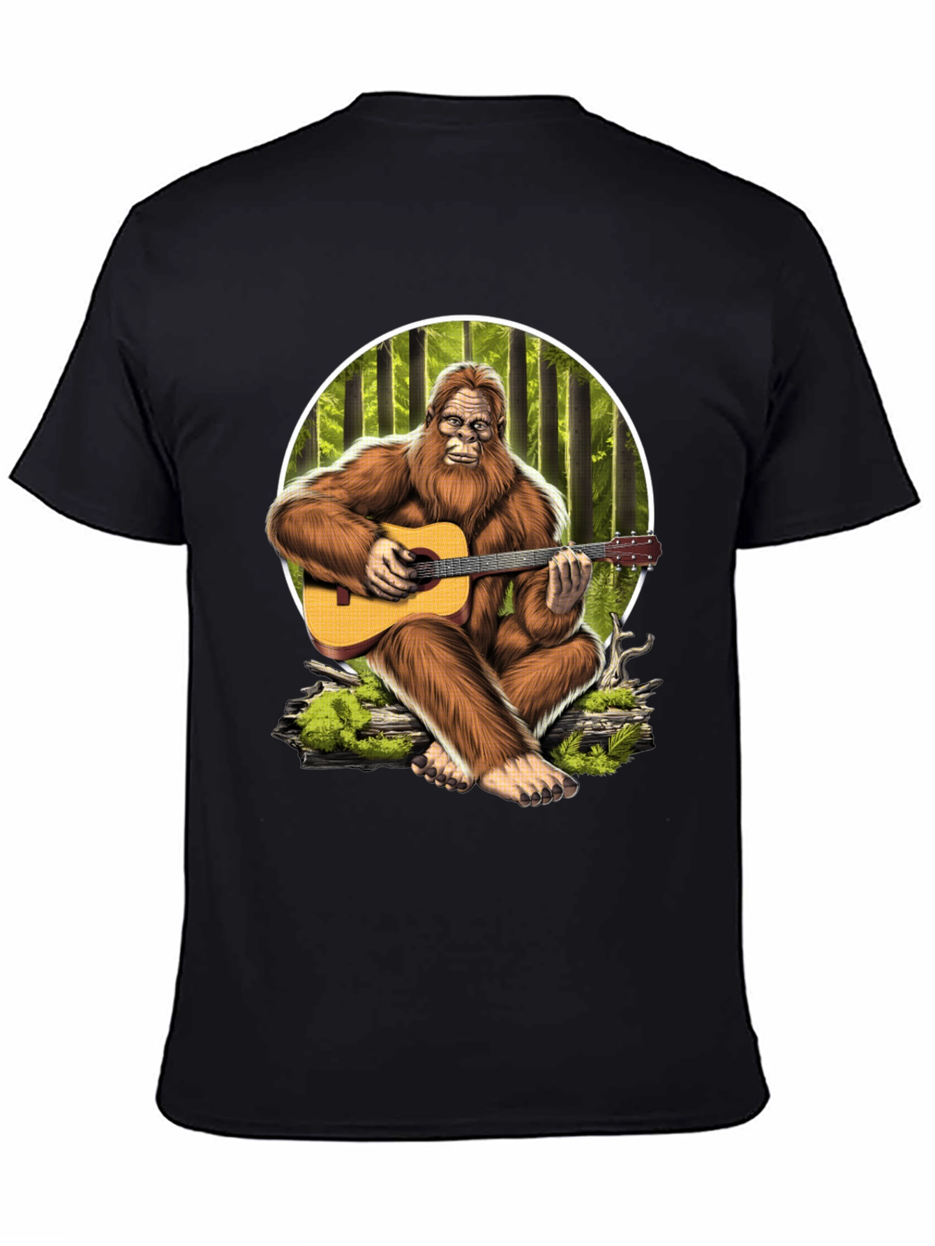 Bigfoot Guitar T-Shirt