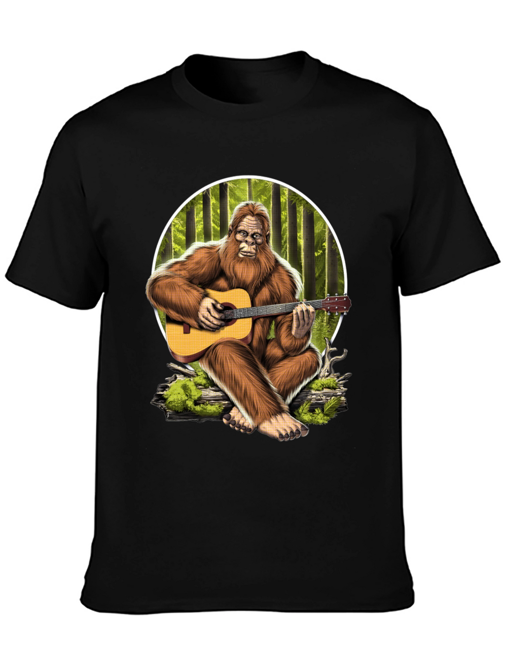 Bigfoot Guitar T-Shirt