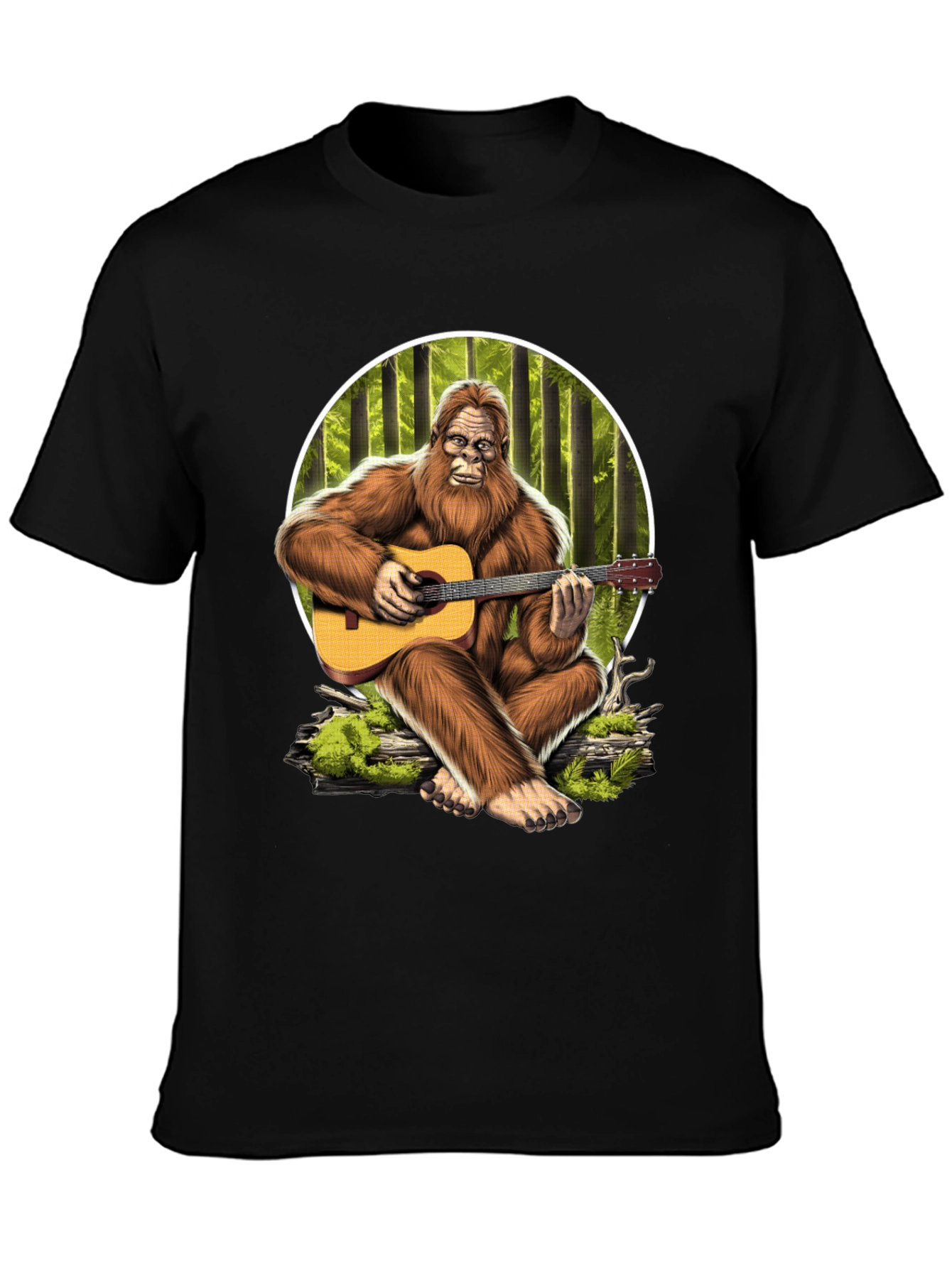 Bigfoot Guitar T-Shirt