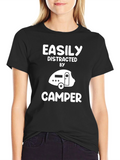 Easily Distracted By Camper Tee