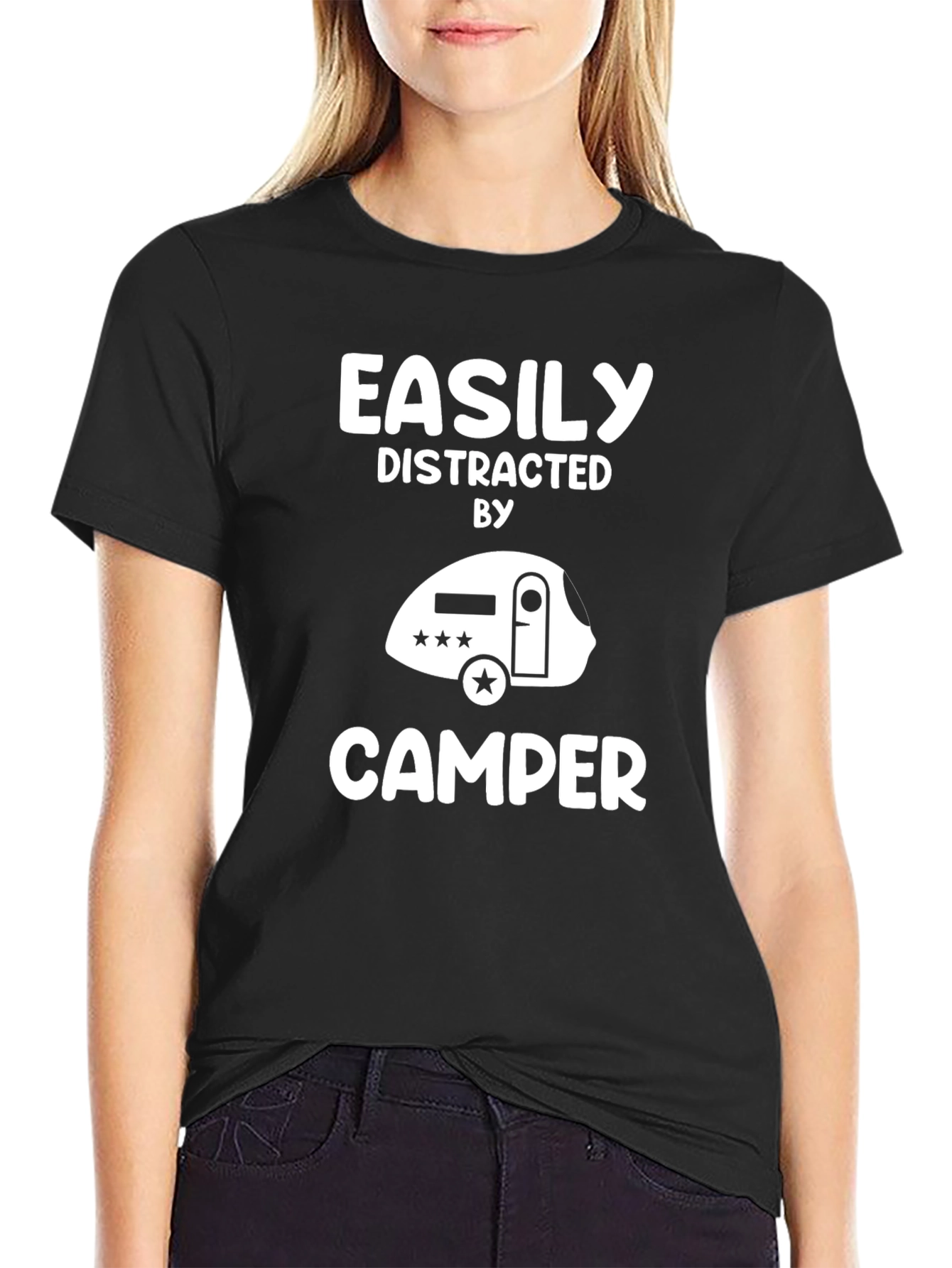 Easily Distracted By Camper Tee