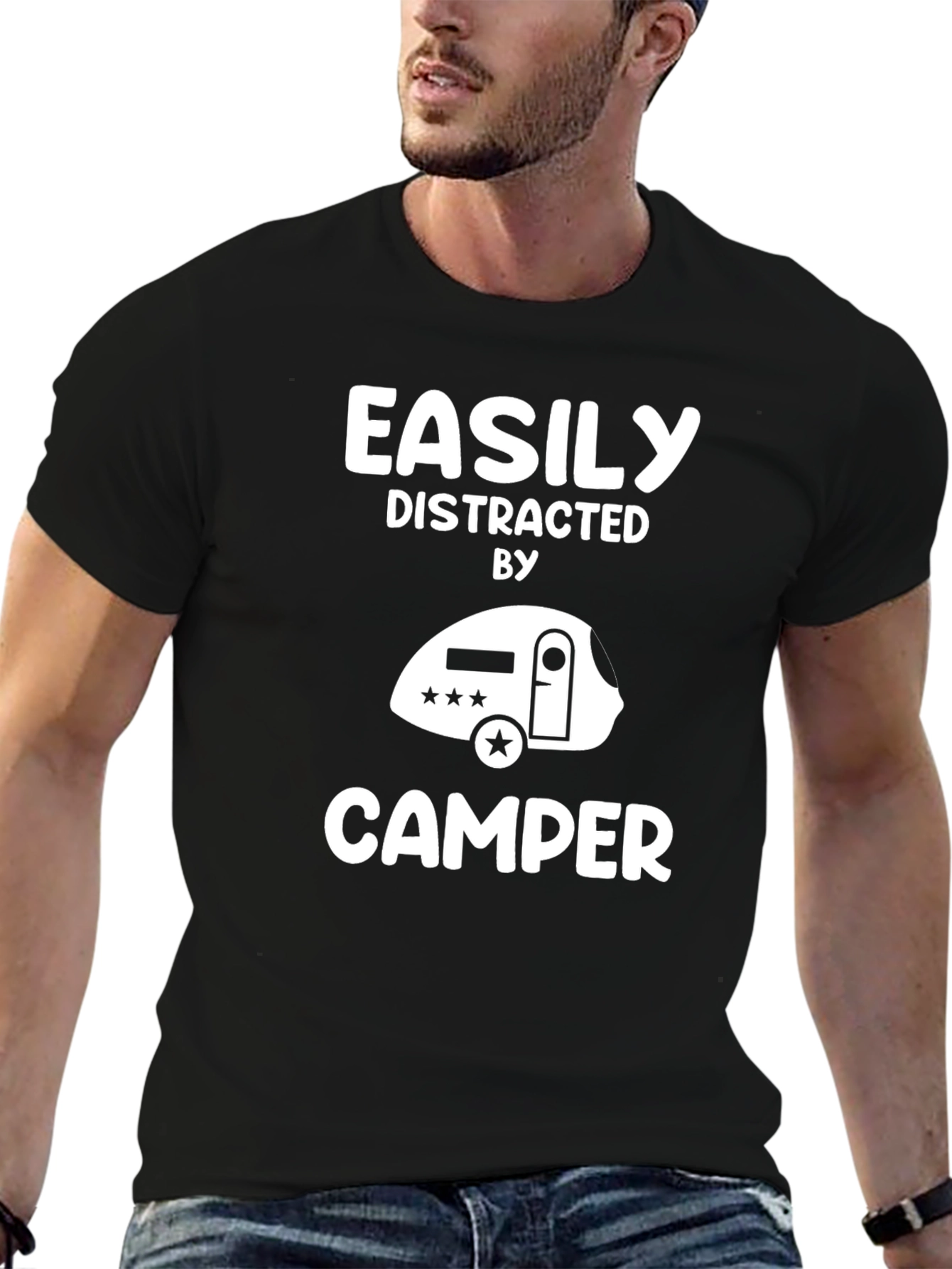 Easily Distracted By Camper Tee