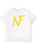 NF Logo Black T-Shirt - Stylish Graphic Tee