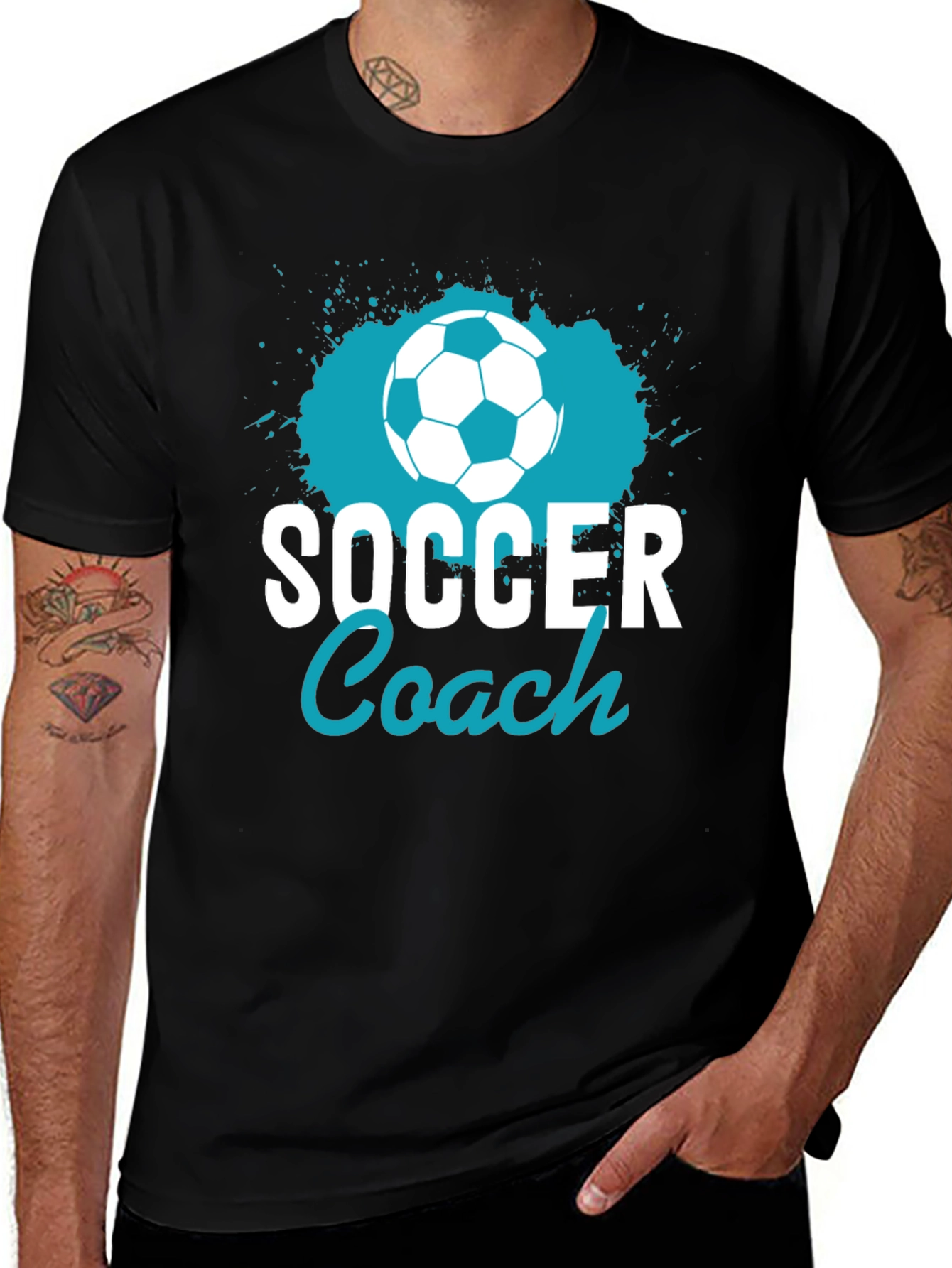 Soccer Coach T-Shirt - Sports Graphic Tee