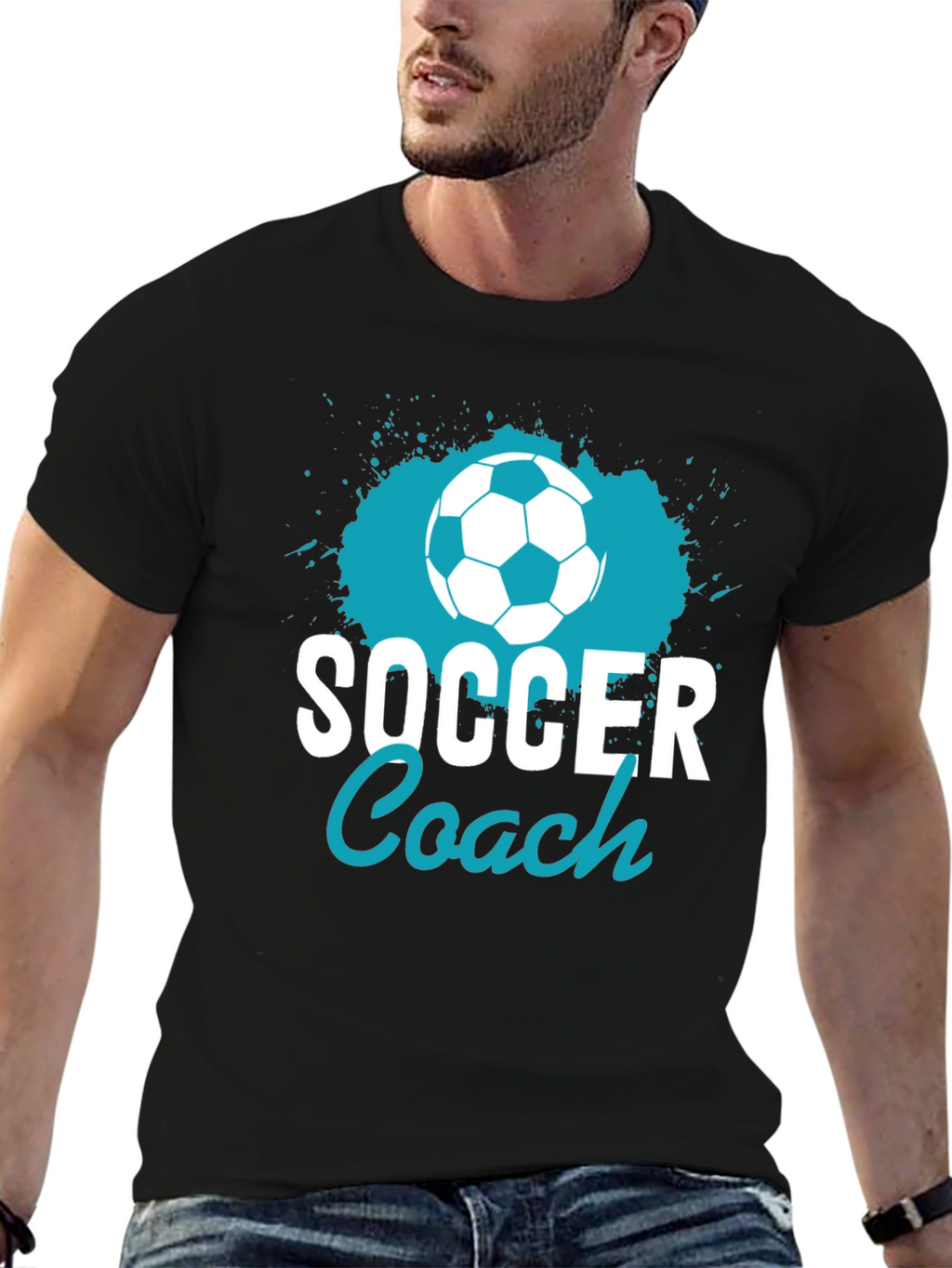 Soccer Coach T-Shirt - Sports Graphic Tee