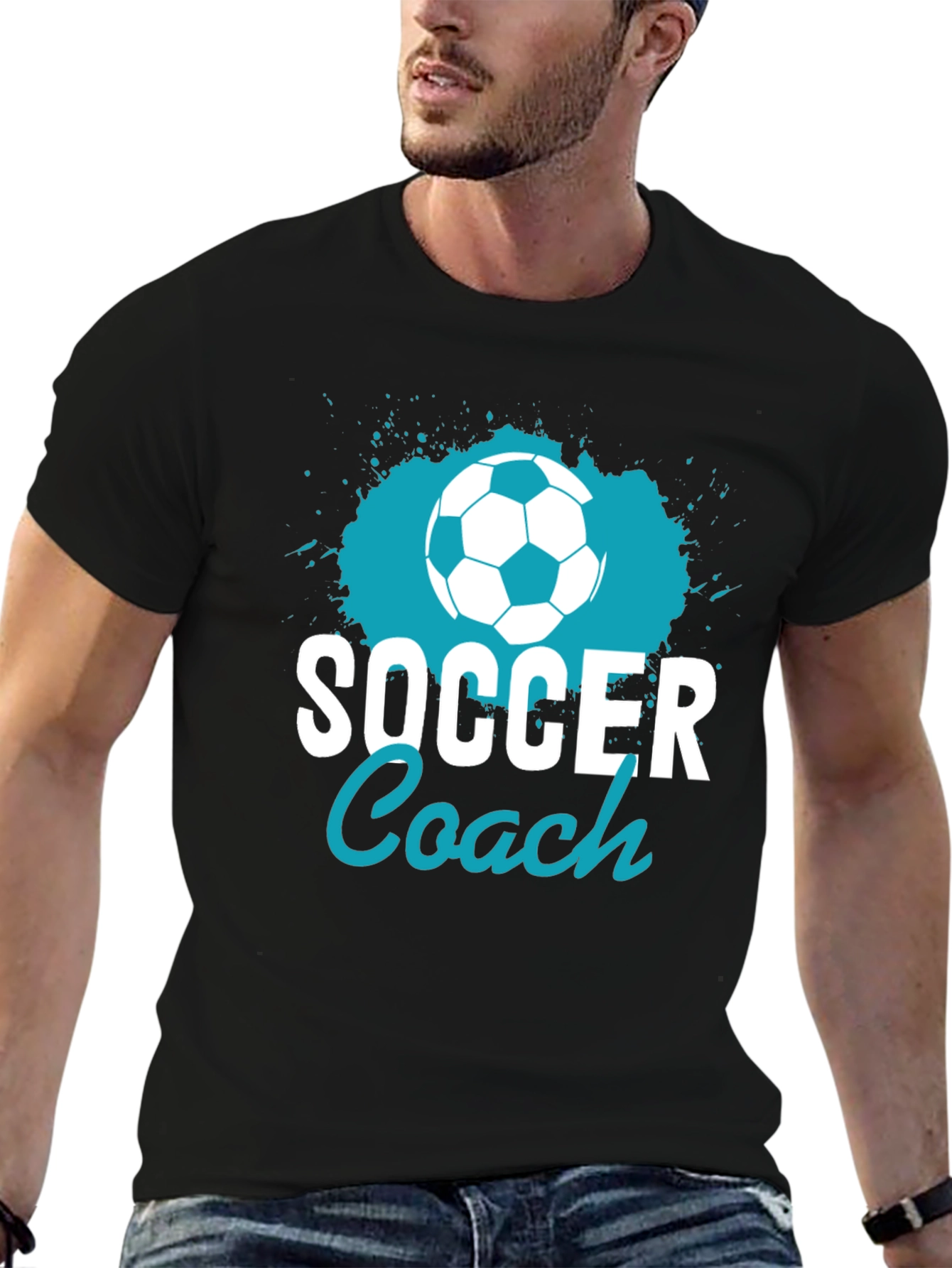 Soccer Coach T-Shirt - Sports Graphic Tee