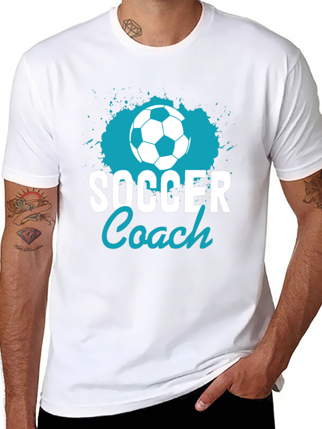 Soccer Coach T-Shirt - Sports Graphic Tee