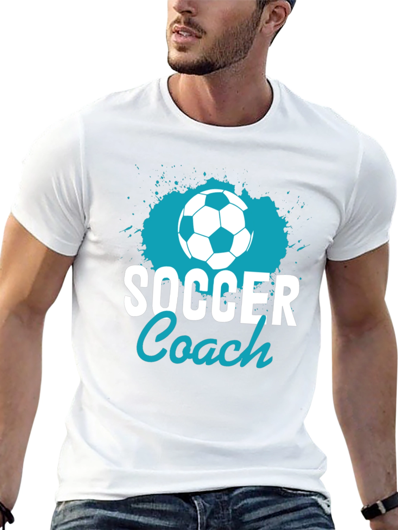 Soccer Coach T-Shirt - Sports Graphic Tee