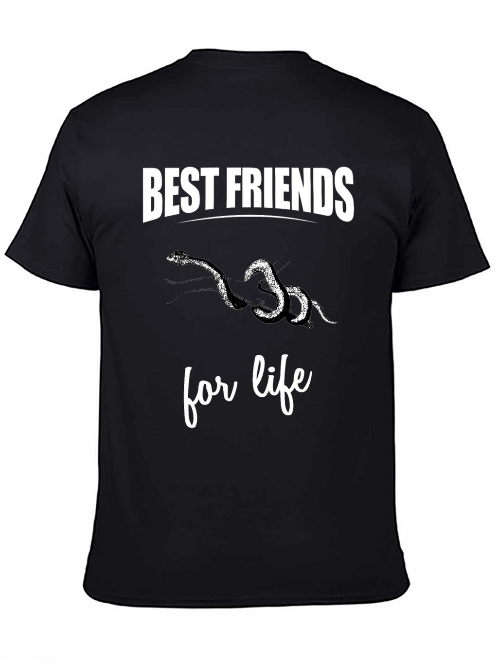 Best Friends Snakes Graphic Tee Shirt