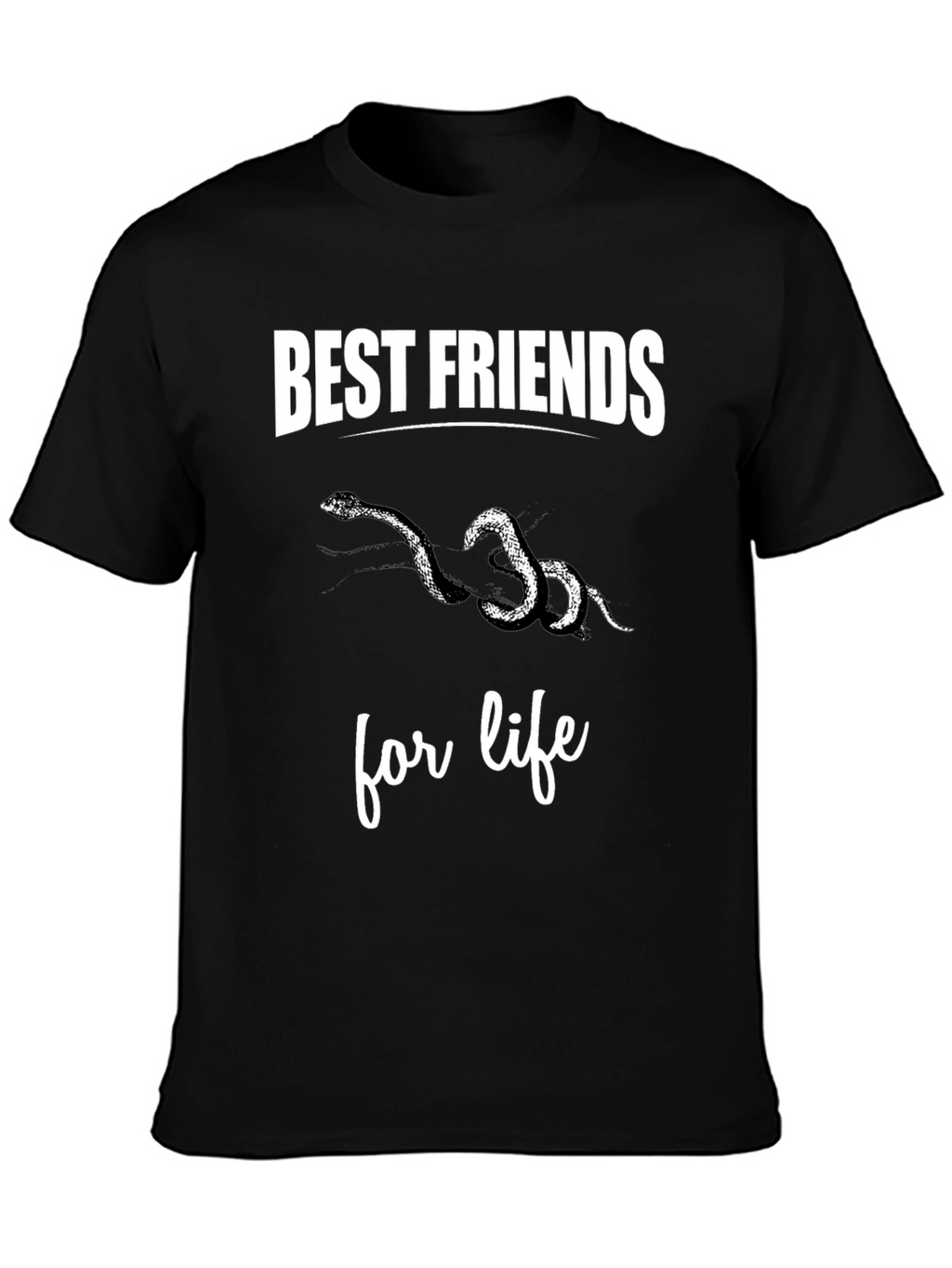 Best Friends Snakes Graphic Tee Shirt