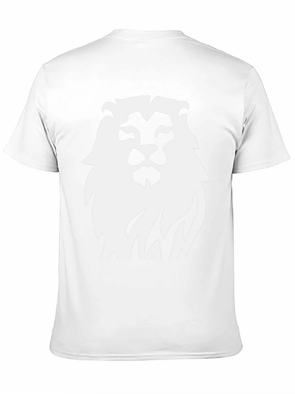 Bold Lion Graphic Tee - Classic Black Cotton Shirt