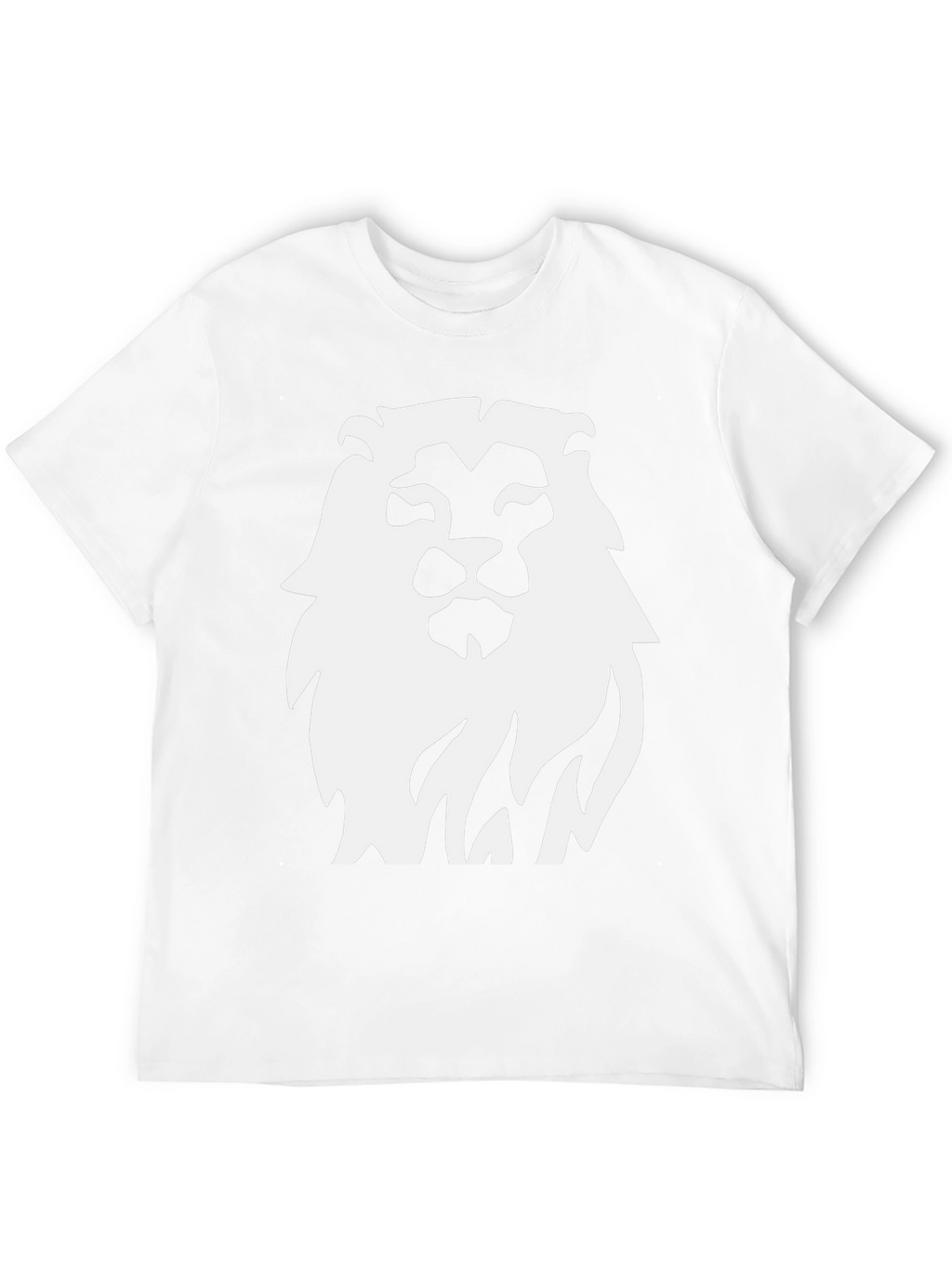 Bold Lion Graphic Tee - Classic Black Cotton Shirt