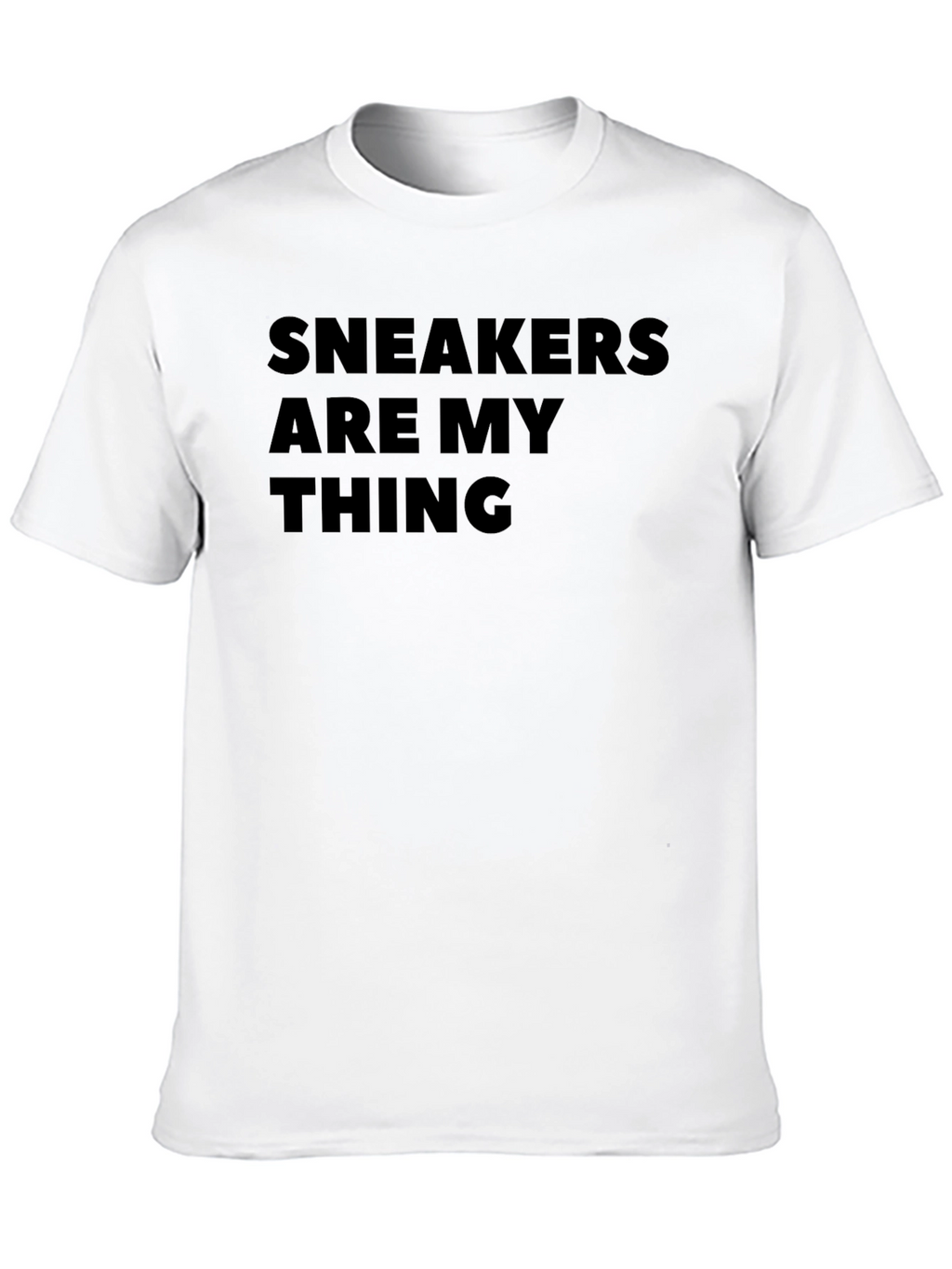 Sneakers Are My Thing Graphic Tee - Black T-Shirt