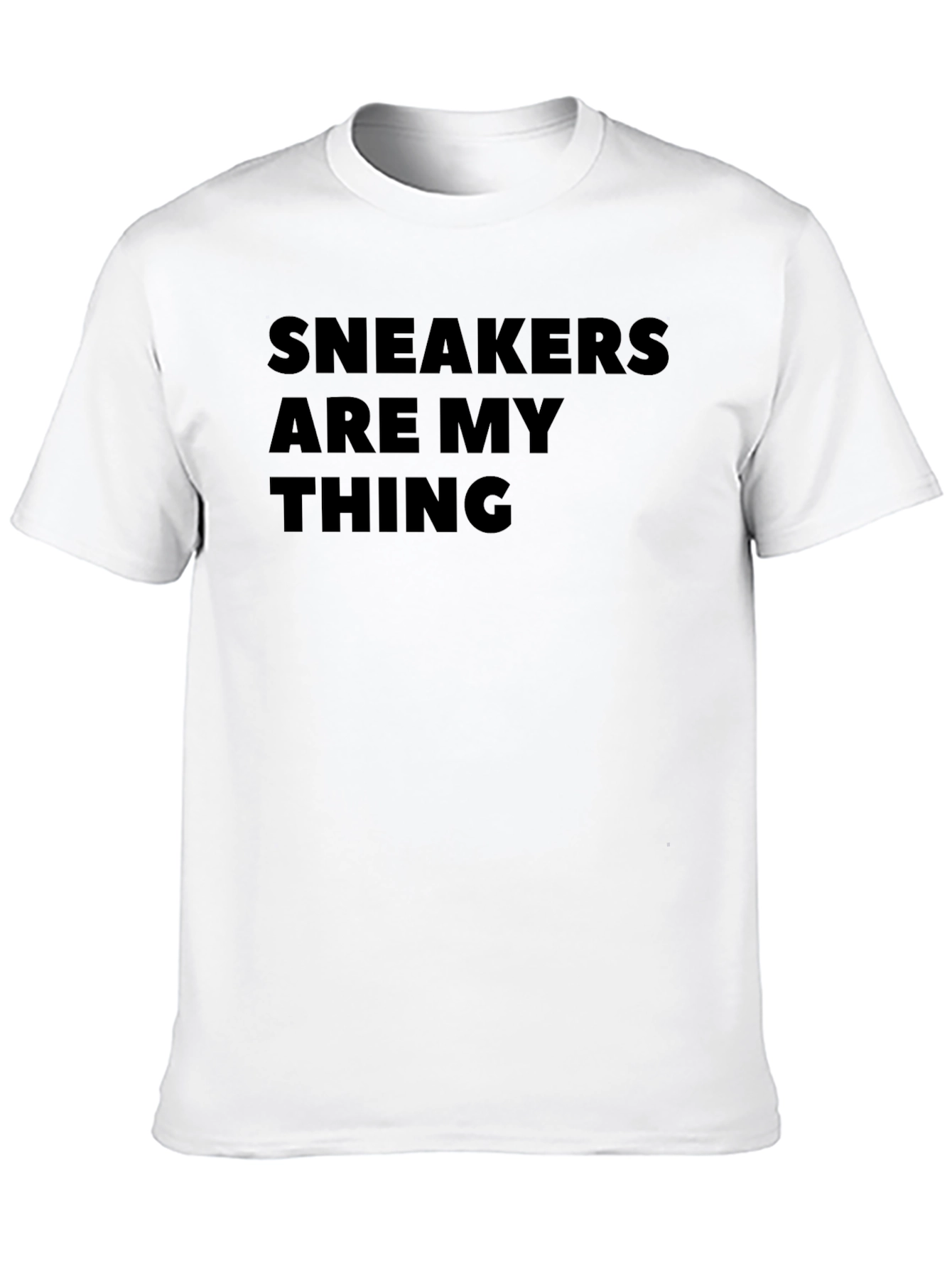 Sneakers Are My Thing Graphic Tee - Black T-Shirt