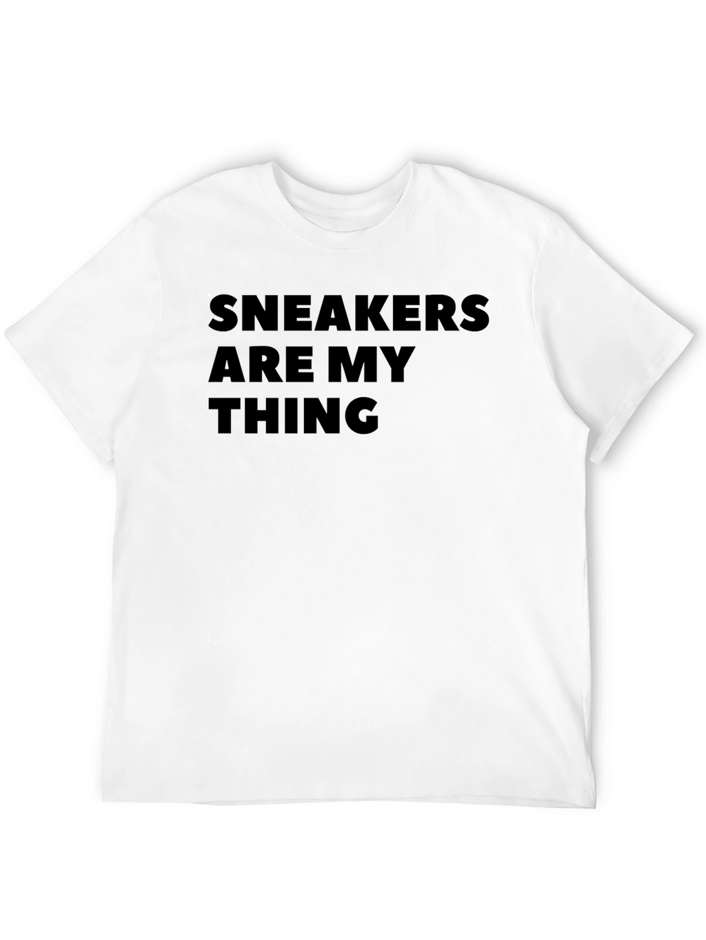 Sneakers Are My Thing Graphic Tee - Black T-Shirt