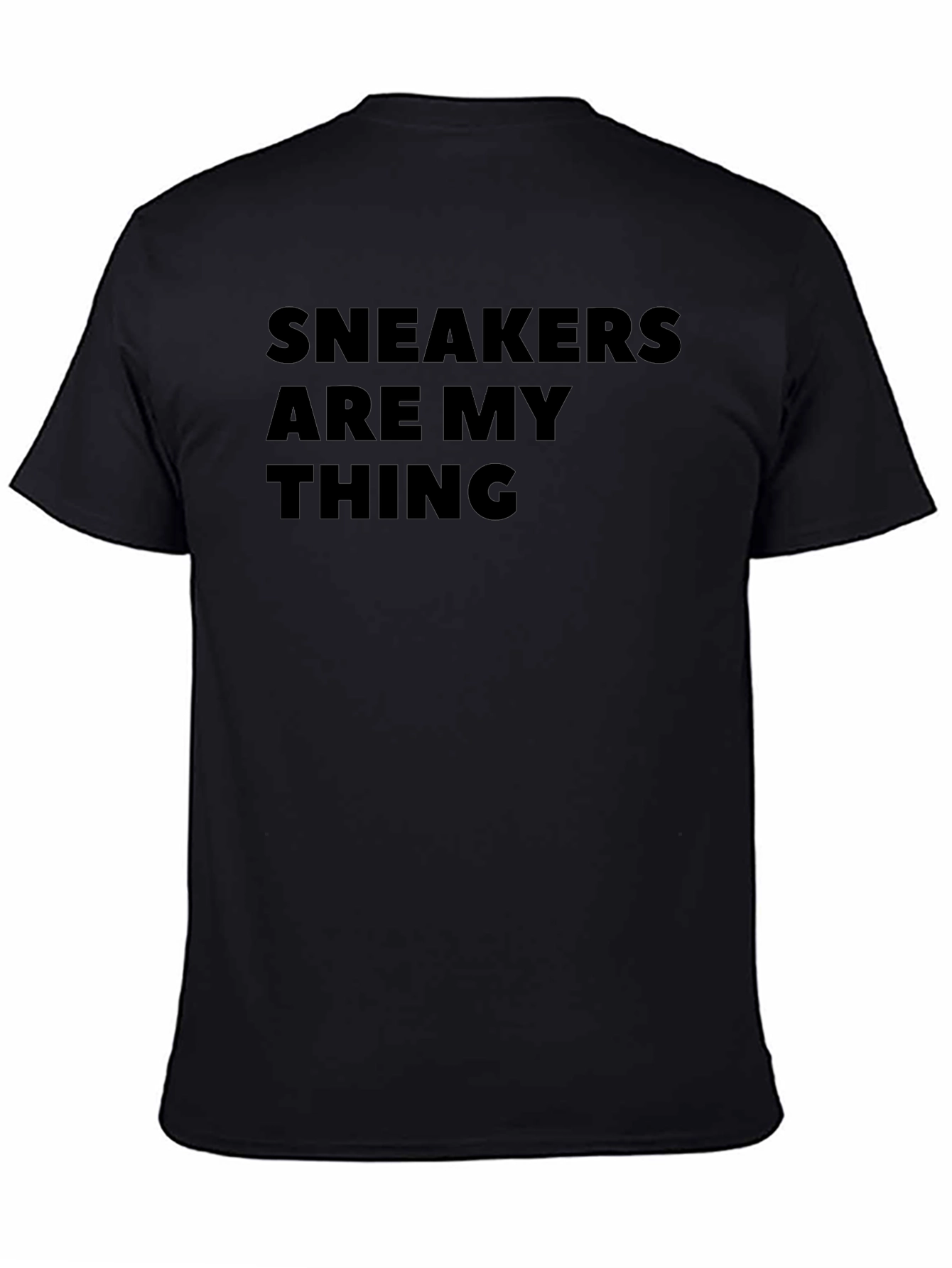 Sneakers Are My Thing Graphic Tee - Black T-Shirt