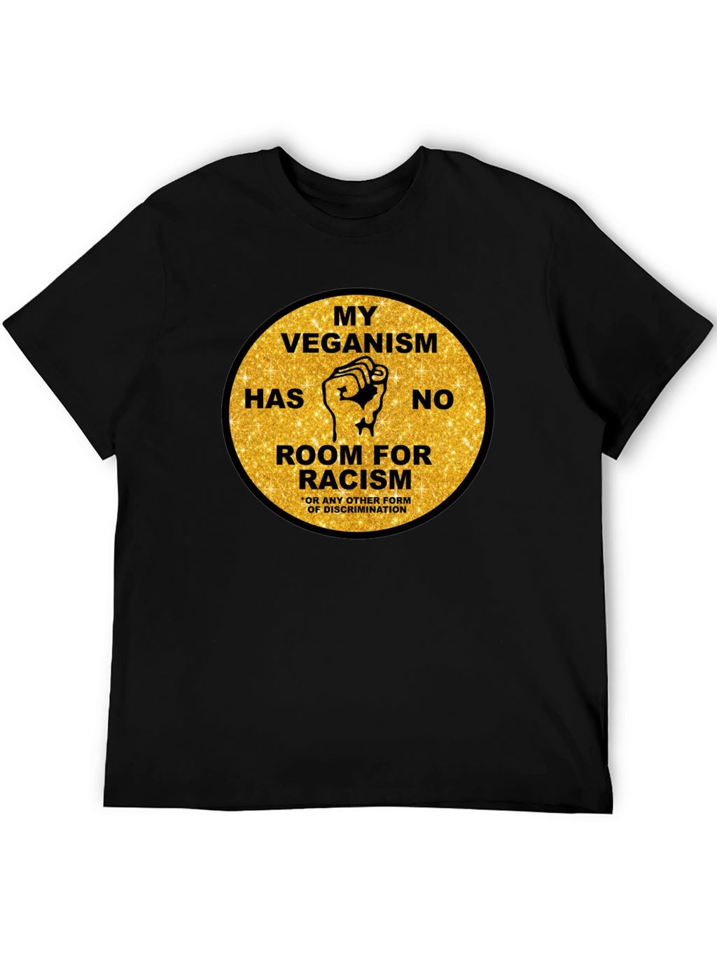 Veganism Anti-Racism Graphic Tee