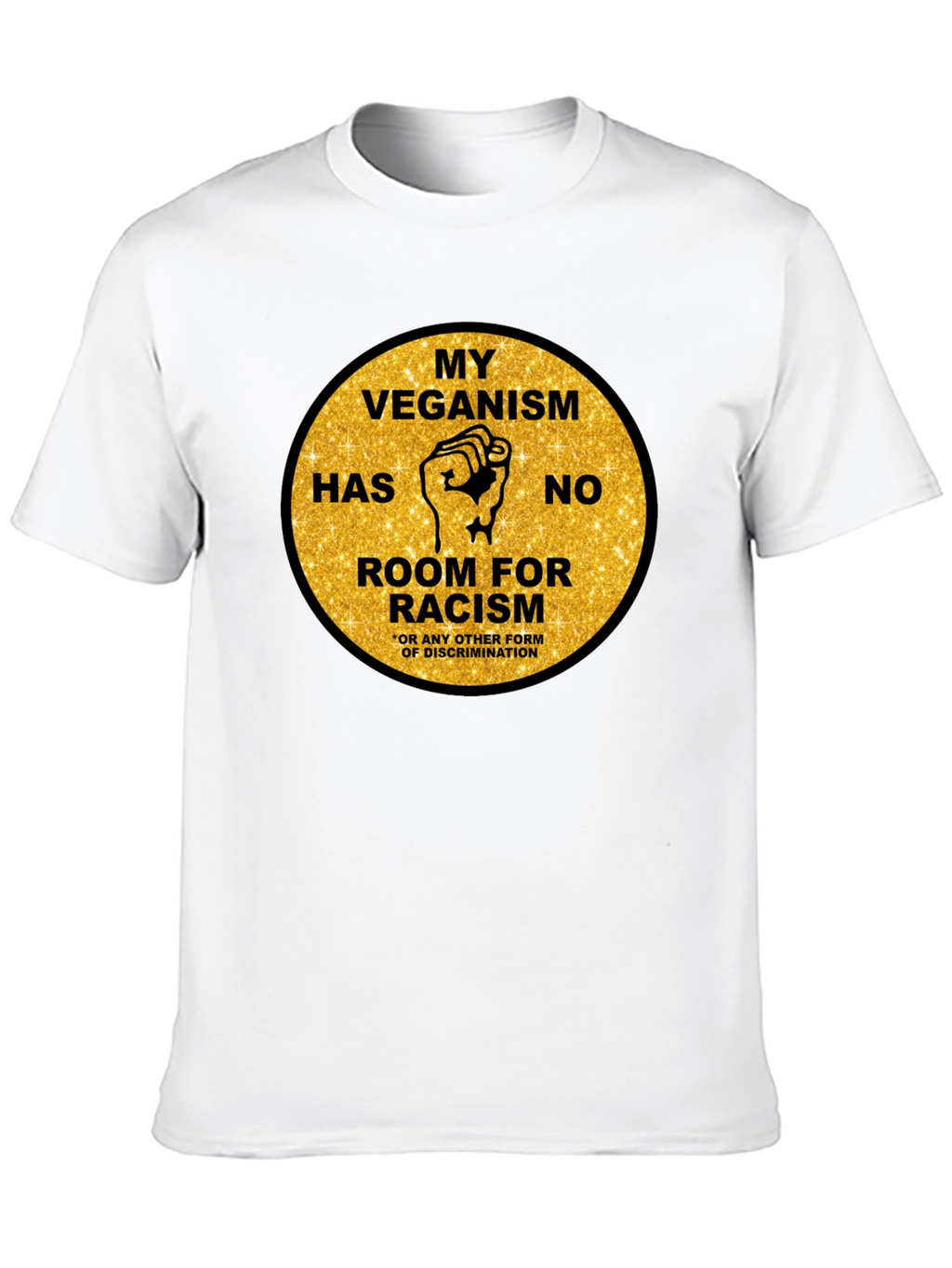 Veganism Anti-Racism Graphic Tee
