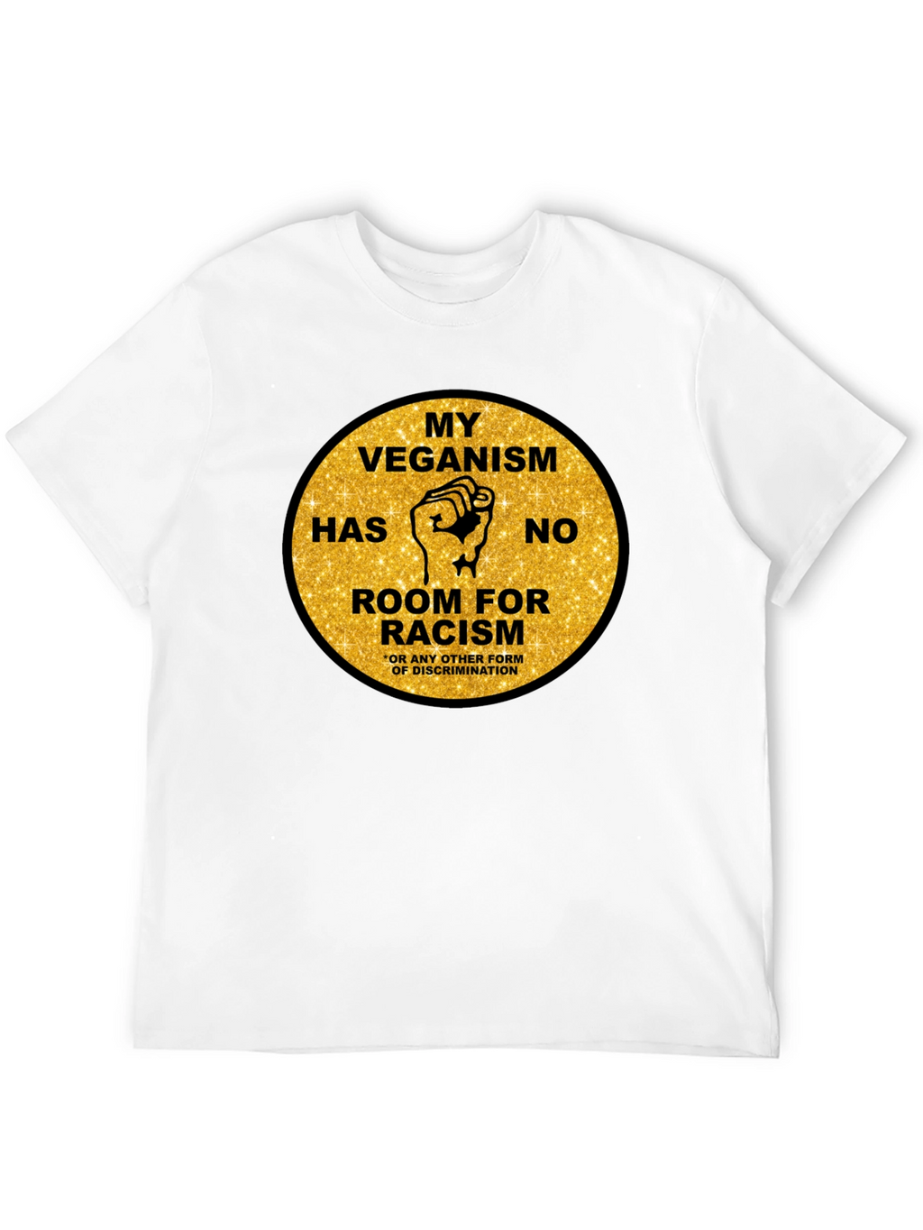 Veganism Anti-Racism Graphic Tee