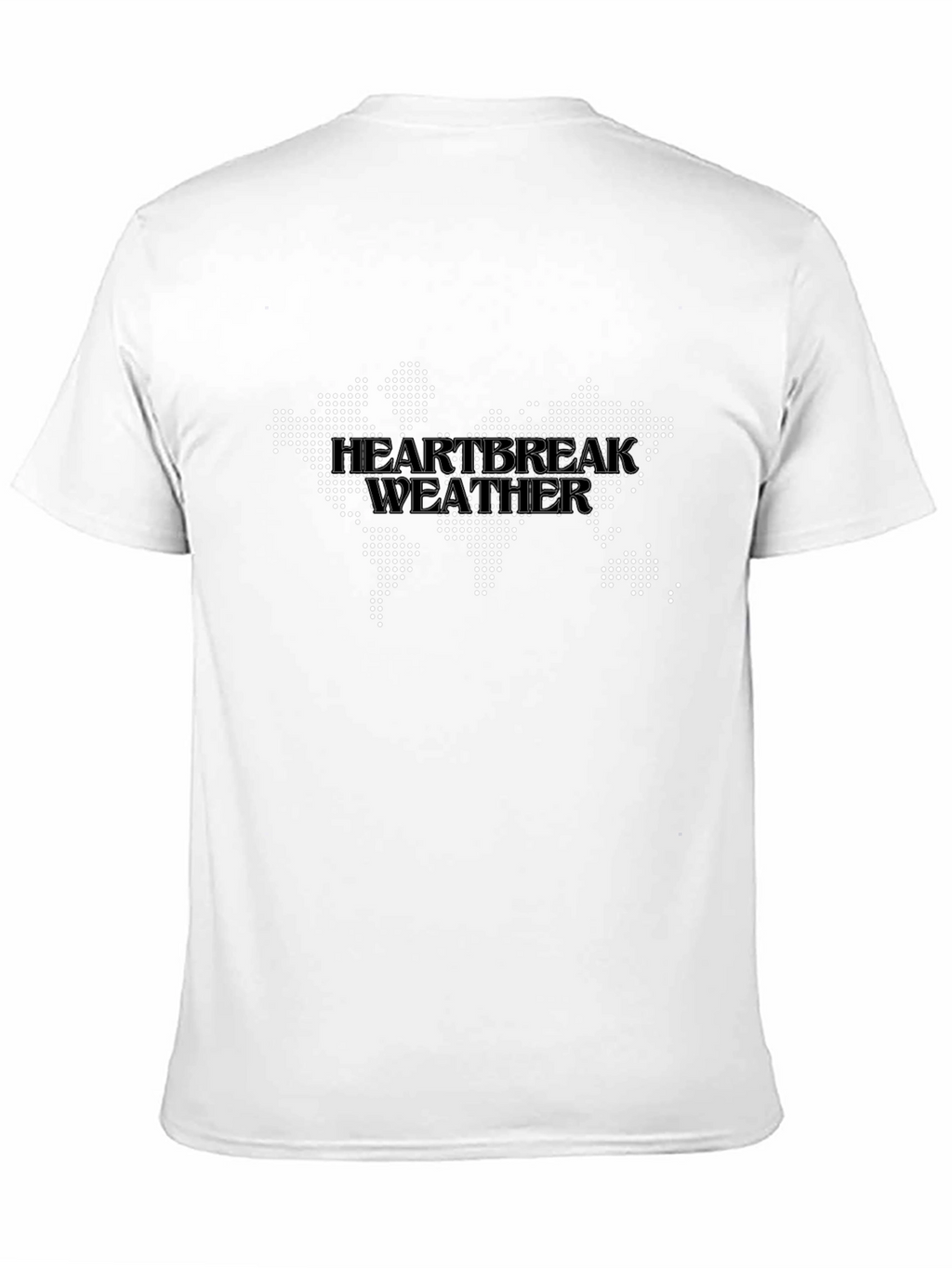 Heartbreak Weather World Map Graphic T-Shirt
