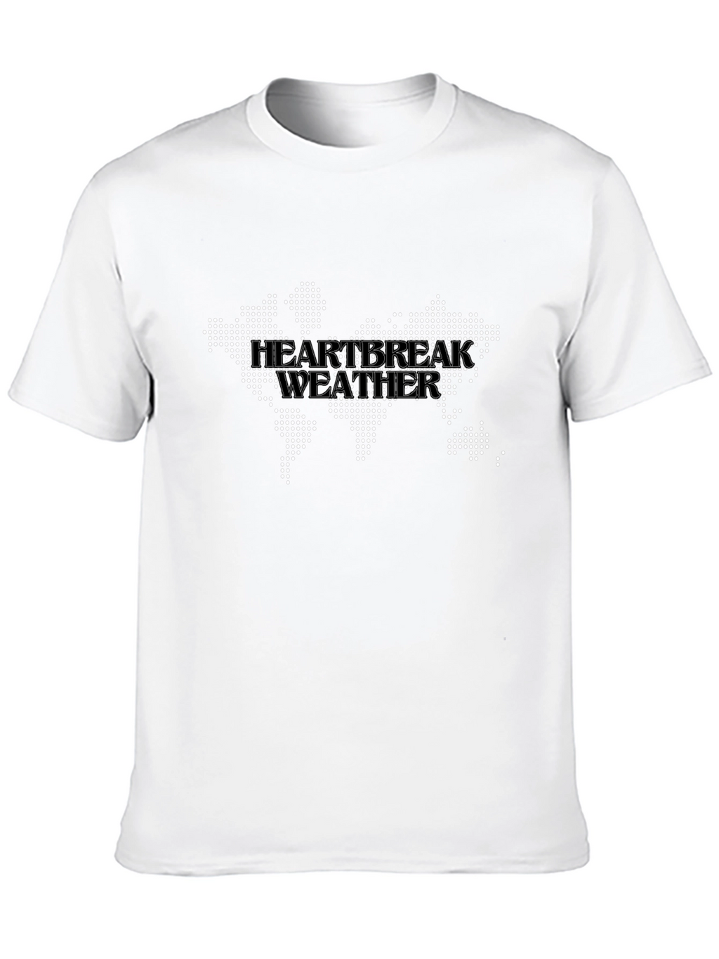 Heartbreak Weather World Map Graphic T-Shirt