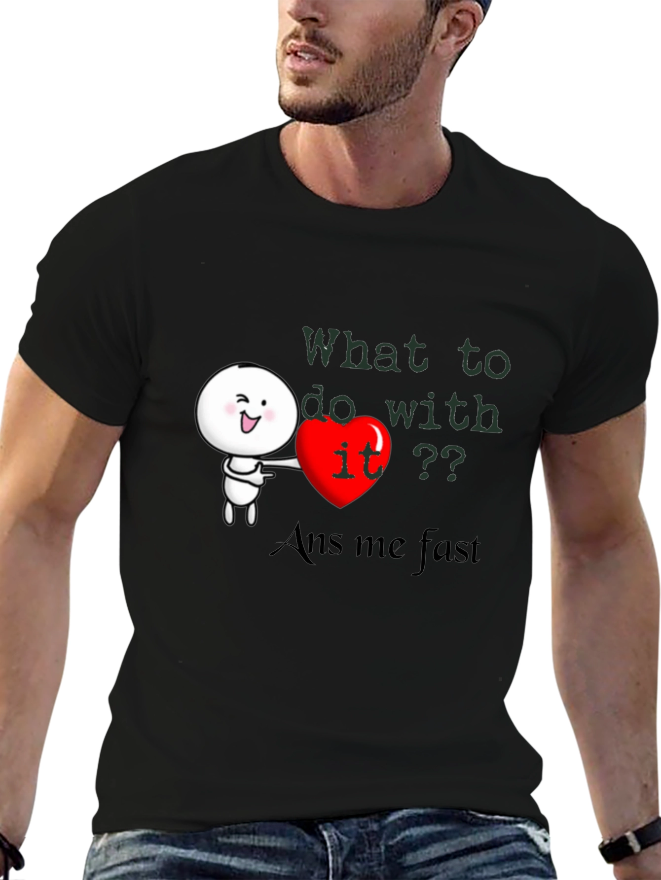 Heart It? Graphic Tee - Answer Fast!