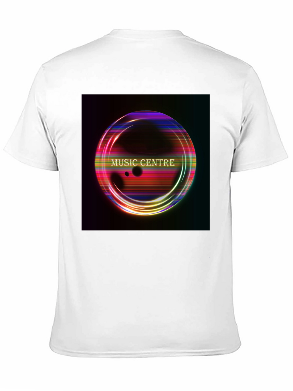 Music Centre Graphic Black T-Shirt