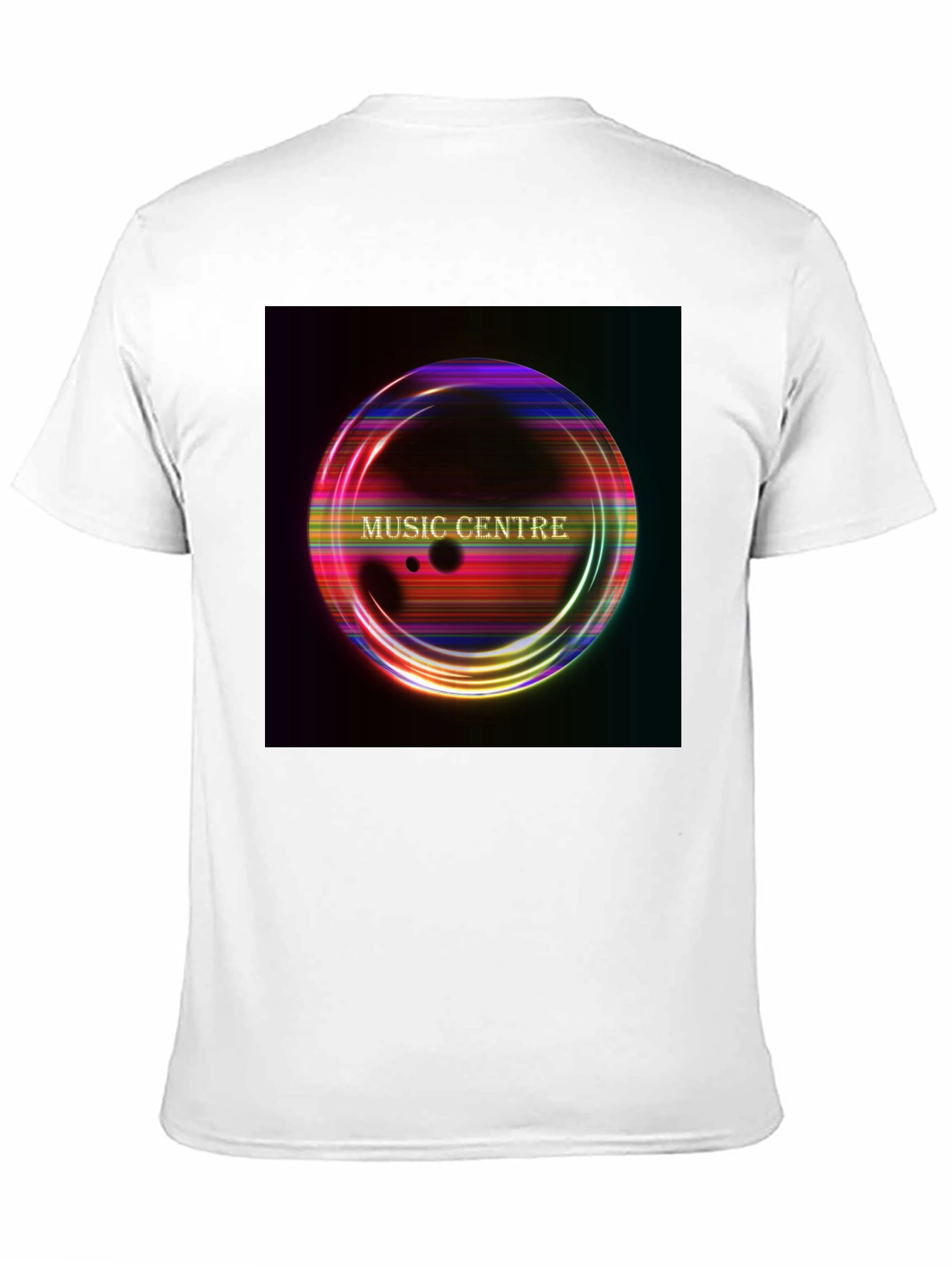Music Centre Graphic Black T-Shirt