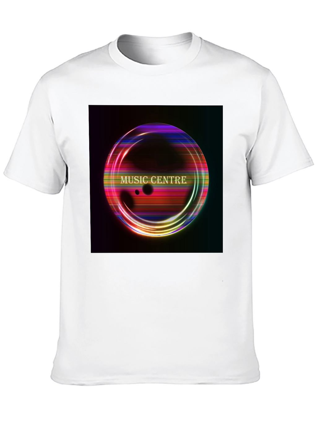 Music Centre Graphic Black T-Shirt
