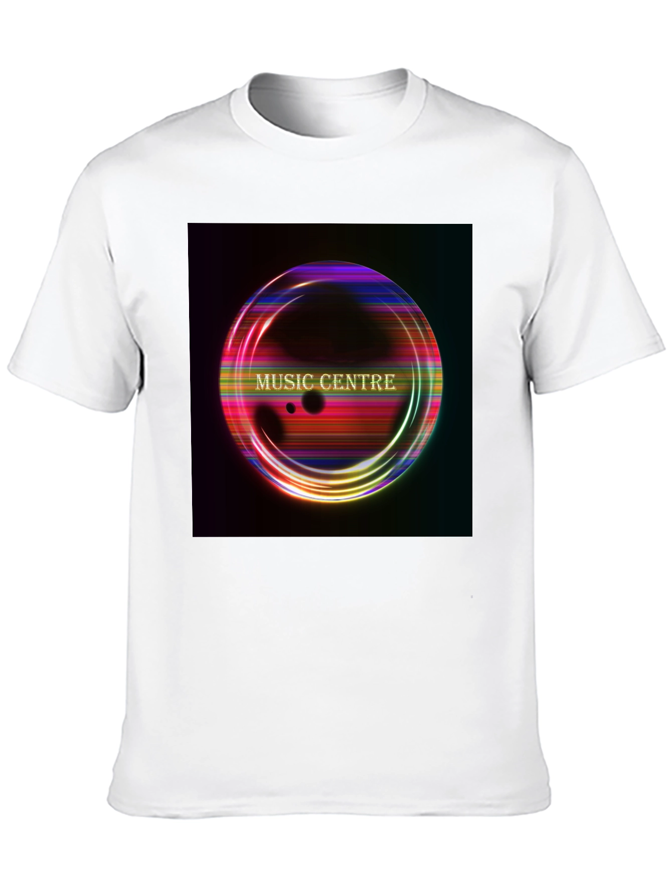 Music Centre Graphic Black T-Shirt