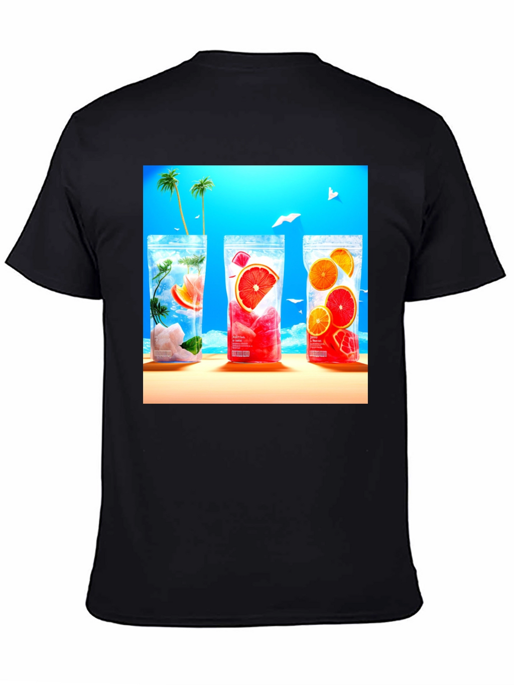 Tropical Drinks T-Shirt - Summer Ready!