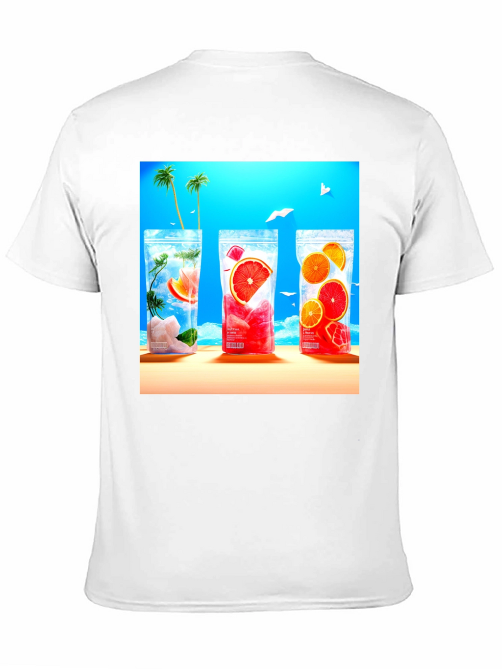 Tropical Drinks T-Shirt - Summer Ready!
