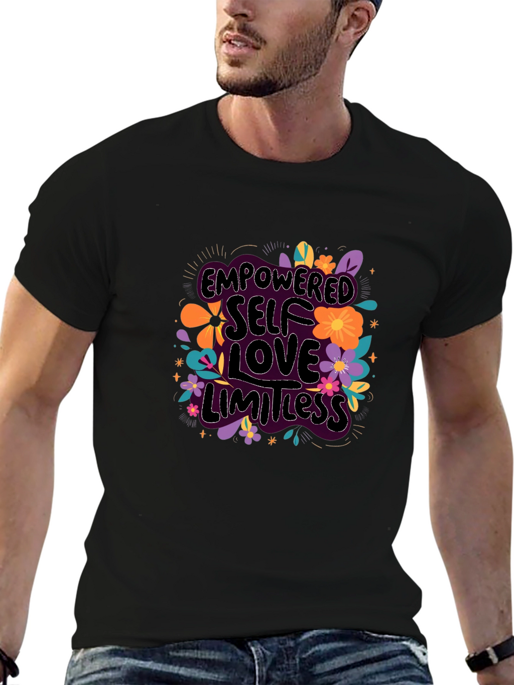 Empowered Self Love Graphic T-Shirt