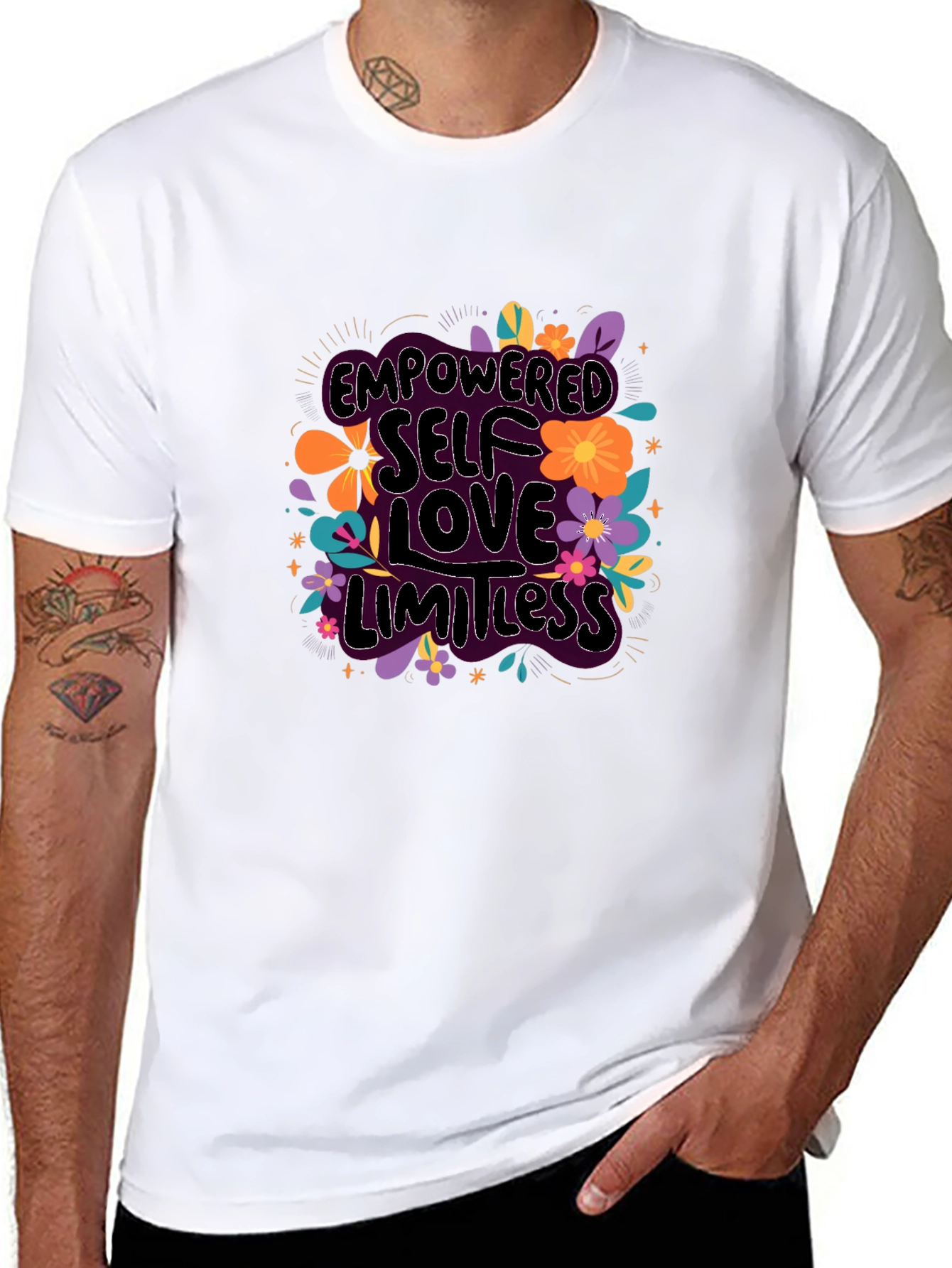 Empowered Self Love Graphic T-Shirt