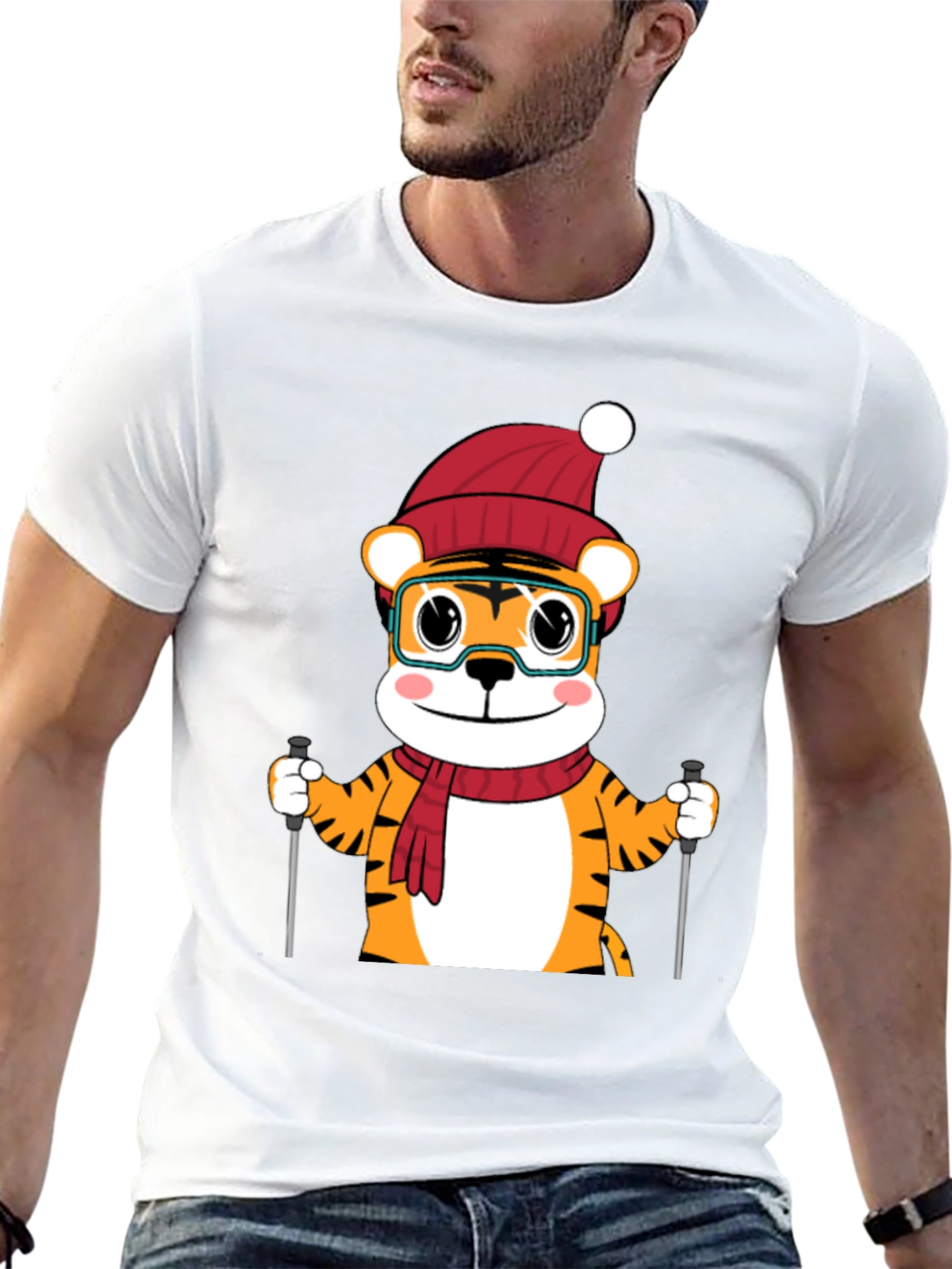 Tiger Winter Holiday T-Shirt