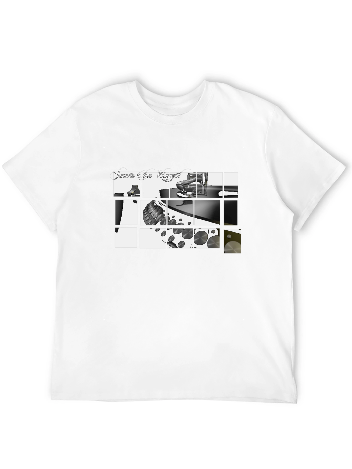 Save the Vinyl Black T-Shirt